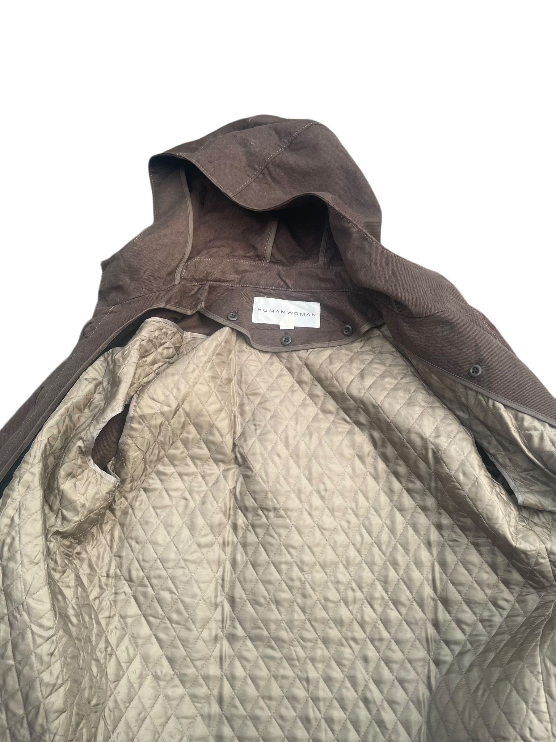 Japanese Brand Human Woman Parka Jacket Size M / US 6-8 / IT 42-44 - 5 Thumbnail