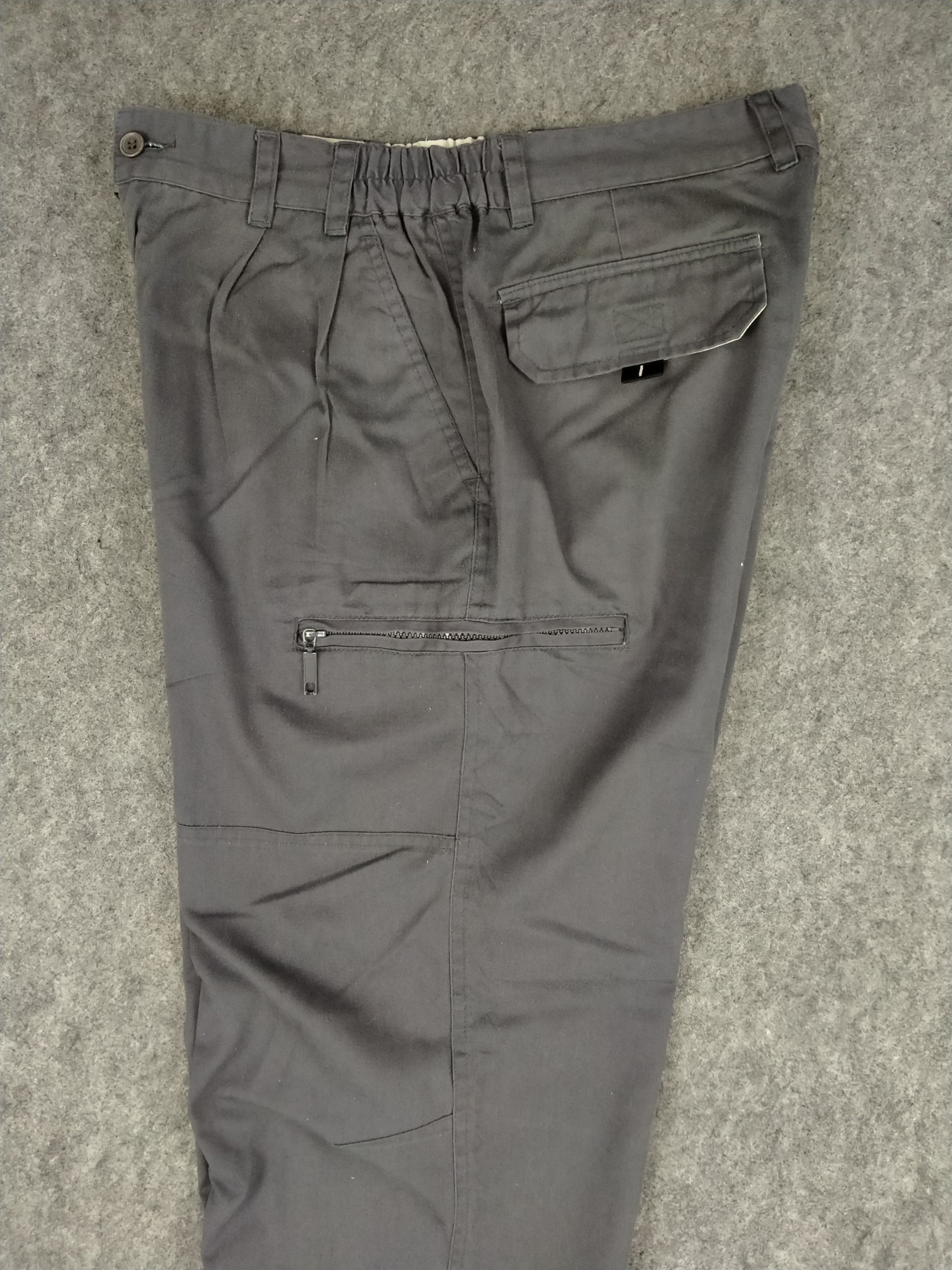 Japanese Brand Elastic/Drawstring Waist Japanese Brand Cargo 31x28.5 -CP121 Size US 31 - 5 Thumbnail