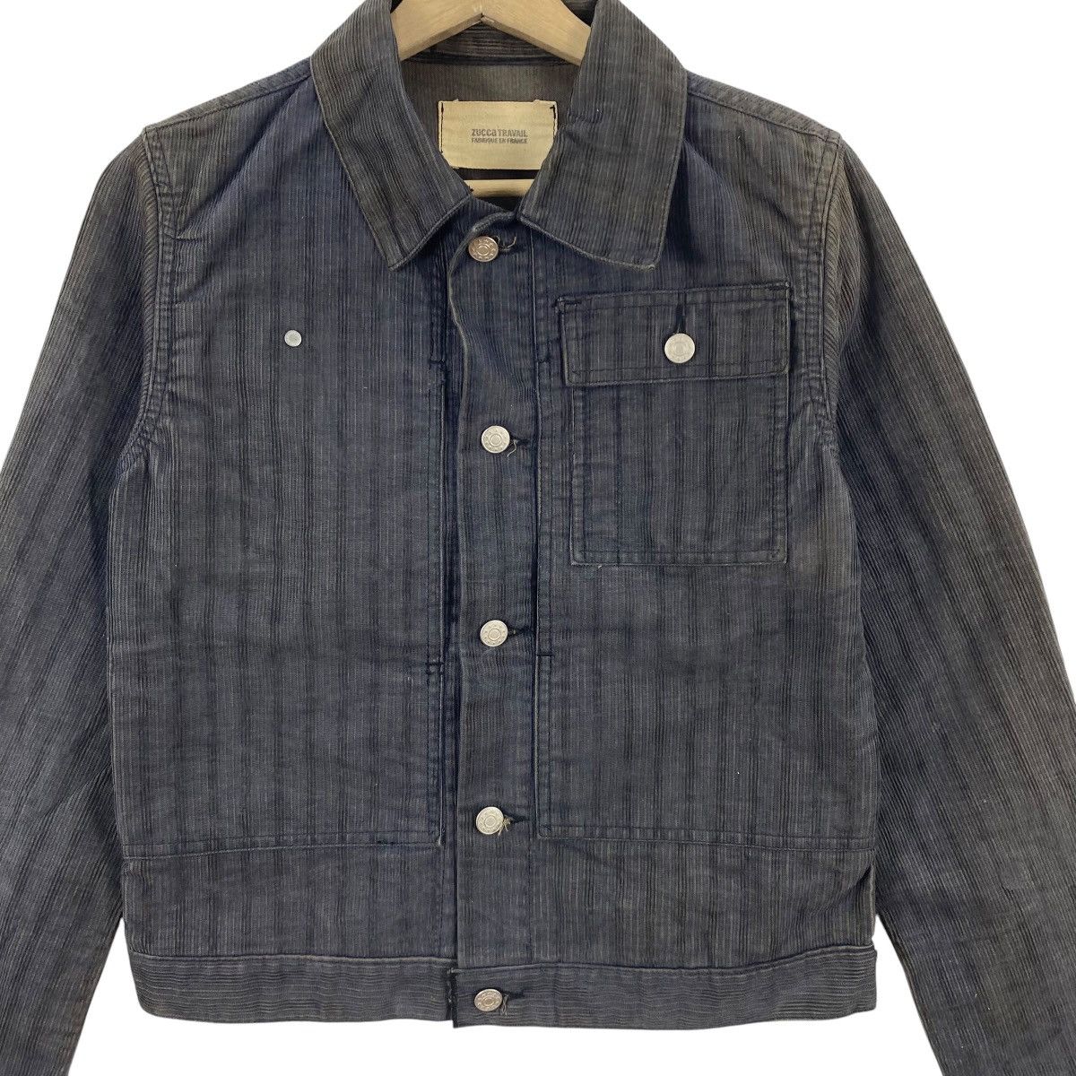 Vintage Vintage EUCA TERRA Denim Jacket Workwear Style Button Up Size S / US 4 / IT 40 - 5 Thumbnail