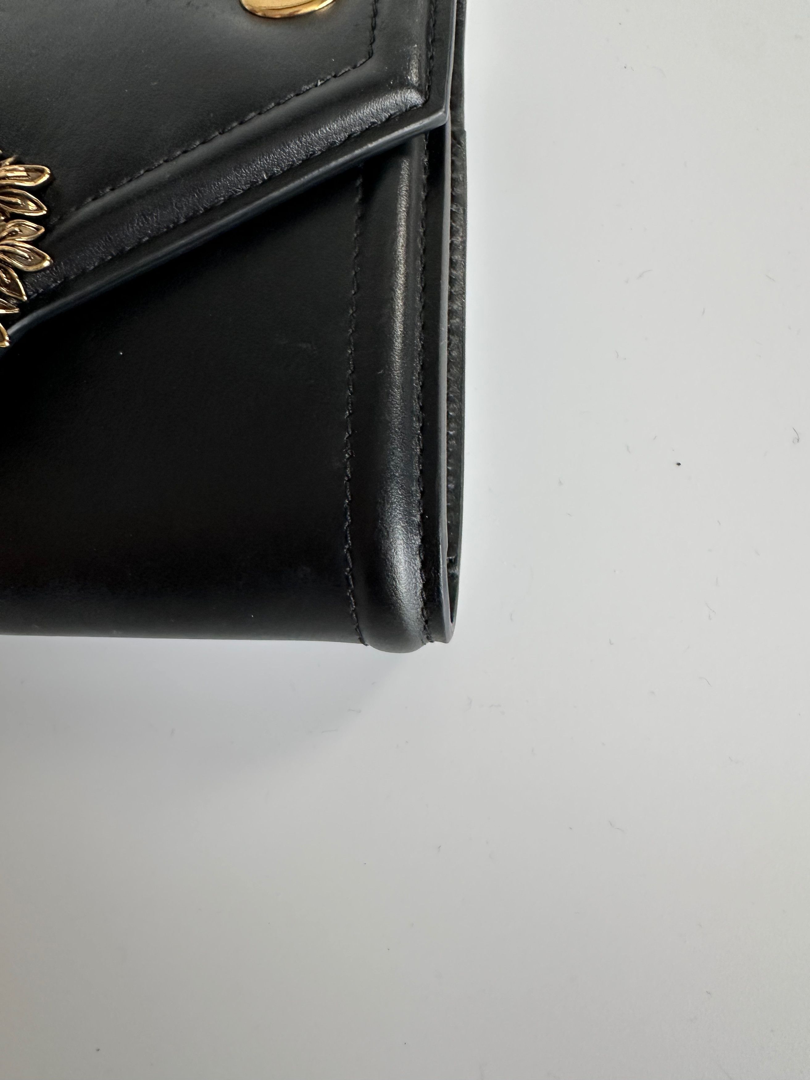 Dolce & Gabbana Dolce & Gabbana Devotion Mini Black Leather Bag Shoulder Size ONE SIZE - 13 Thumbnail