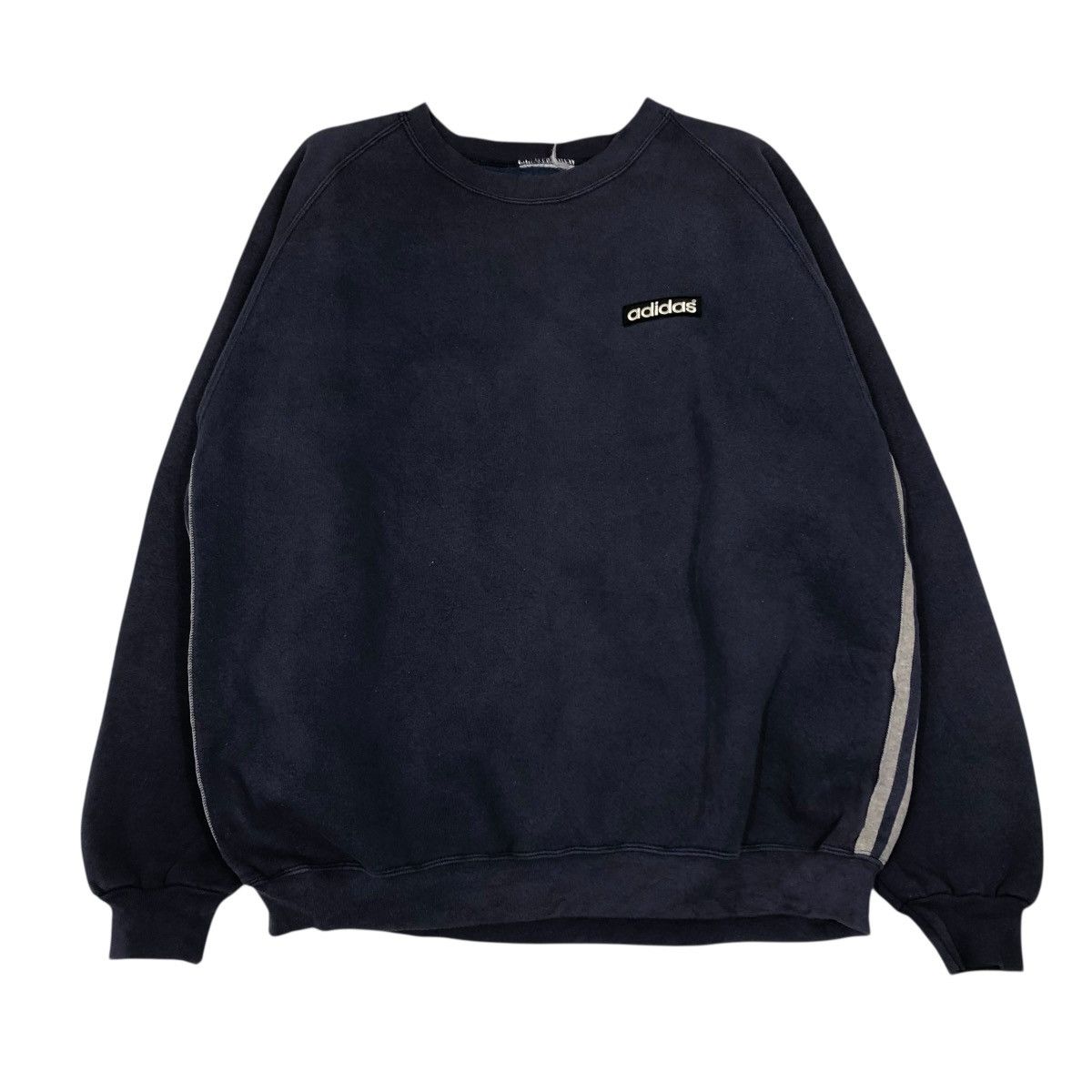 Adidas 🔥VINTAGE ADIDAS SWEATSHIRT BIG LOGO SPELL OUT Size US M / EU 48-50 / 2 - 1 Thumbnail