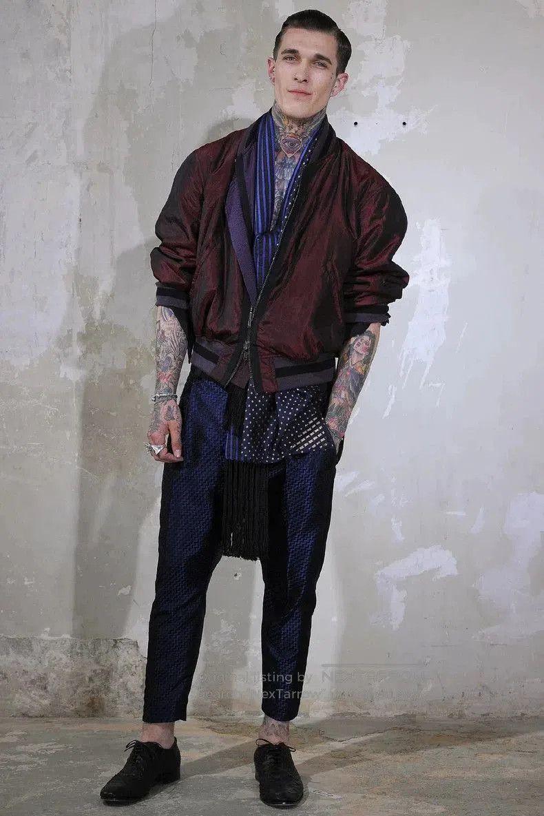 Haider Ackermann Haider Ackermann Men's Silk Jacket. Size US M / EU 48-50 / 2 - 7 Thumbnail