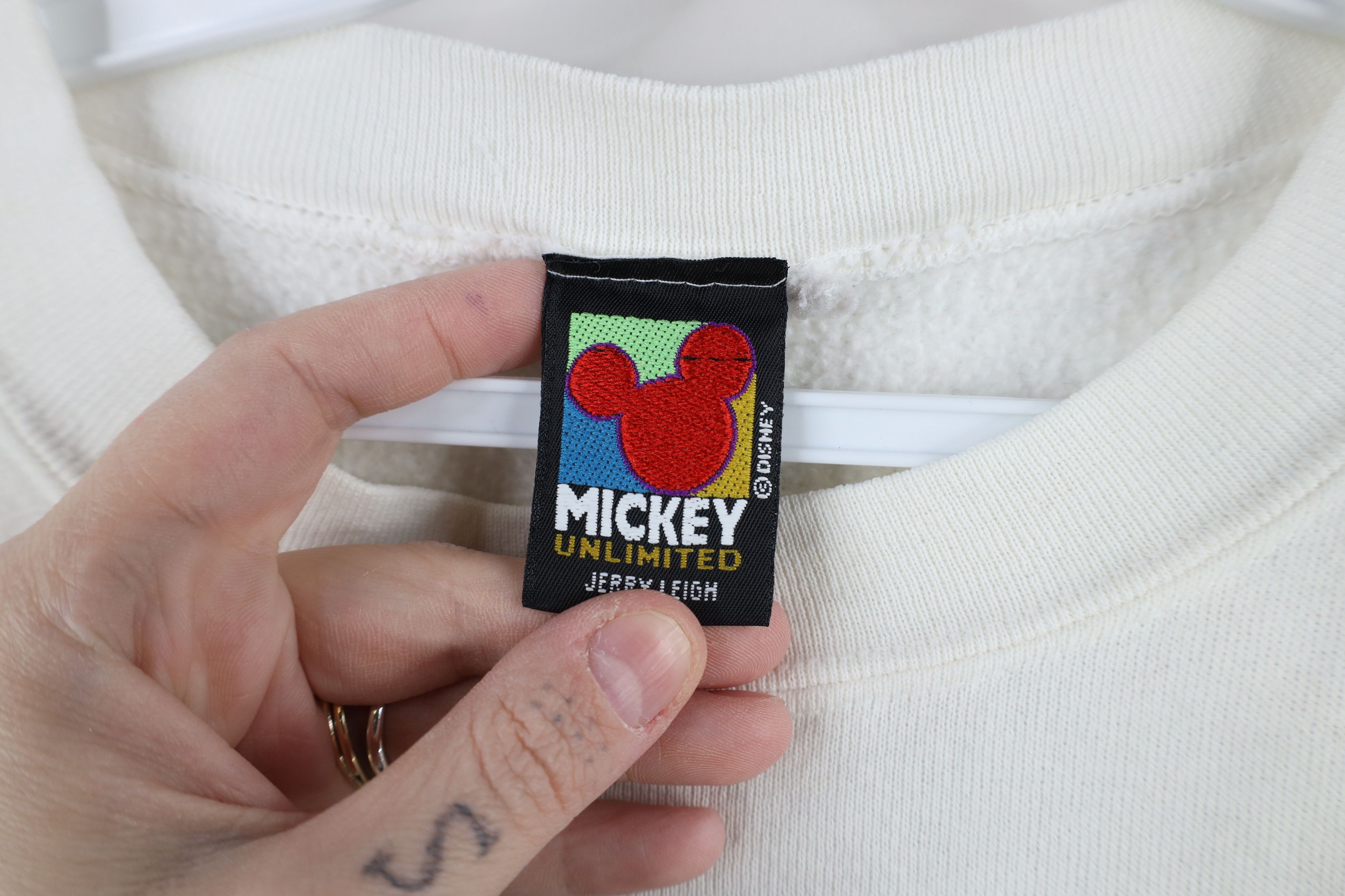Disney × Vintage Vintage 90s Disney Mickey Minnie Mouse Crewneck Sweatshirt Size S / US 4 / IT 40 - 10 Thumbnail