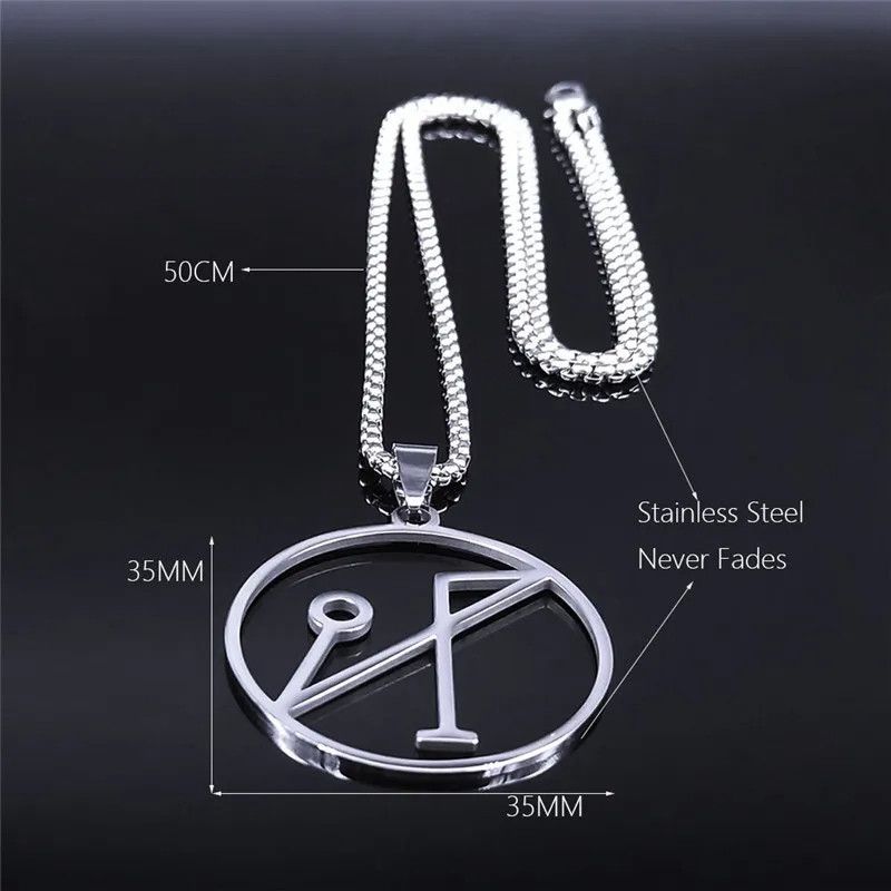 Jewelry Sigil of Archangel Michael Pendant Necklace Emblem Talisman Size ONE SIZE - 5 Thumbnail