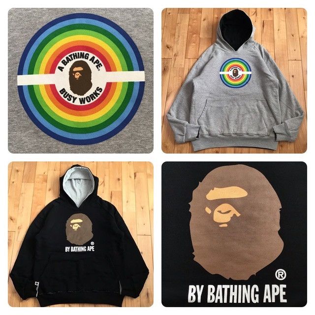 Bape × Nigo 🔥Reversible🔥 BAPE LOGO Pullover hoodie a bathing ape NIGO Size US L / EU 52-54 / 3 - 1 Thumbnail
