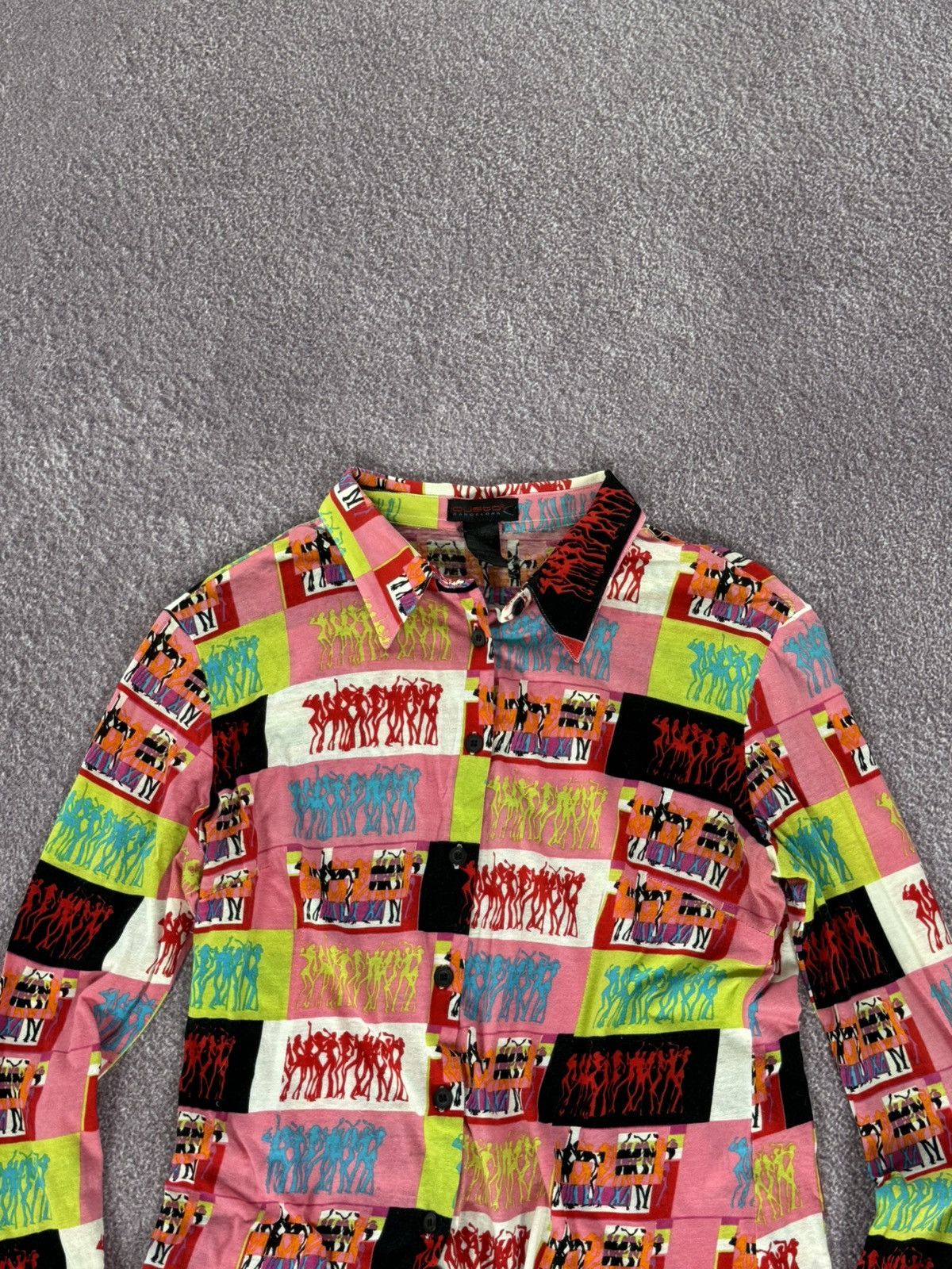Custo Barcelona Custo Barcelona Y2K Sexy Print 00s Long Sleeve T-Shirt Size S / US 4 / IT 40 - 2 Thumbnail