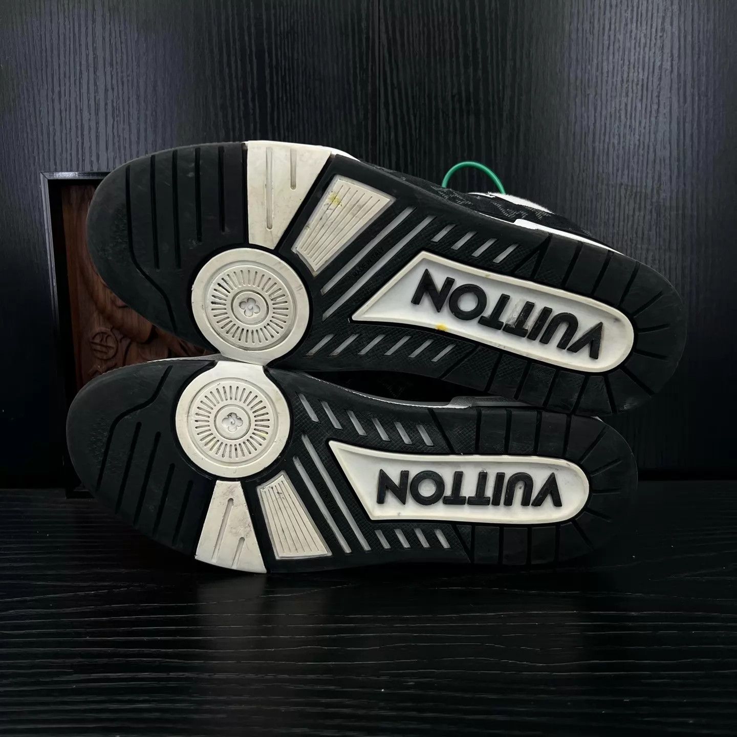 Louis Vuitton LV Trainer Black & White Denim US 8.5 / EU 42.5 Size US 9.5 / EU 42-43 - 5 Thumbnail