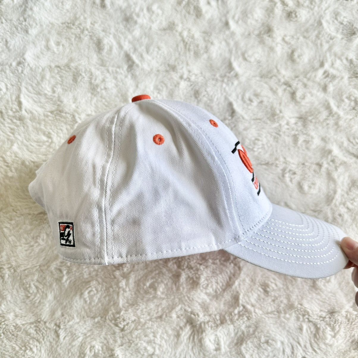 The Game Oklahoma State Hat Cap Adult OSFM White Game Bar OSU Cowboys Size ONE SIZE - 5 Thumbnail