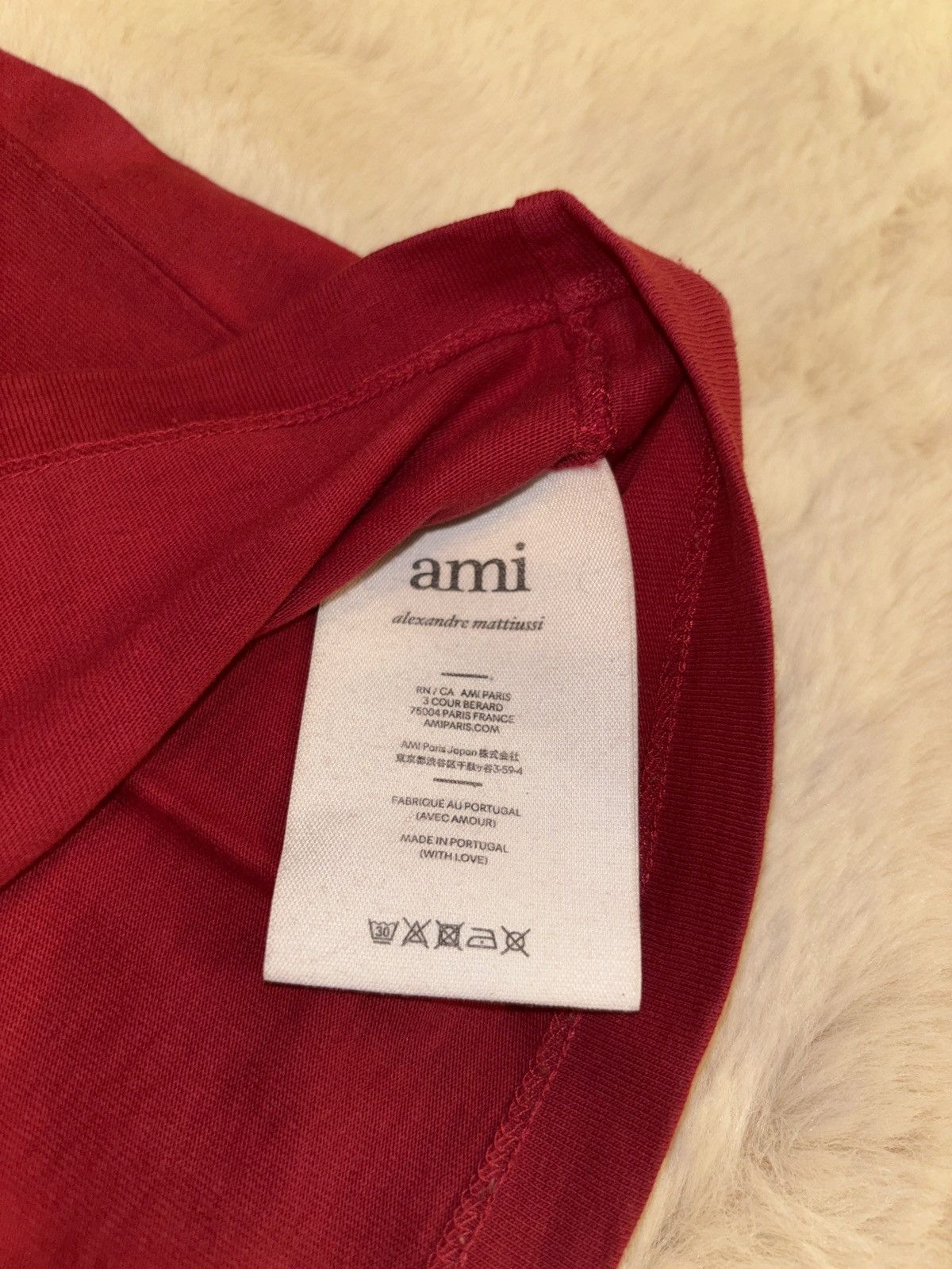 AMI AMI T-shirt Size US L / EU 52-54 / 3 - 4 Thumbnail