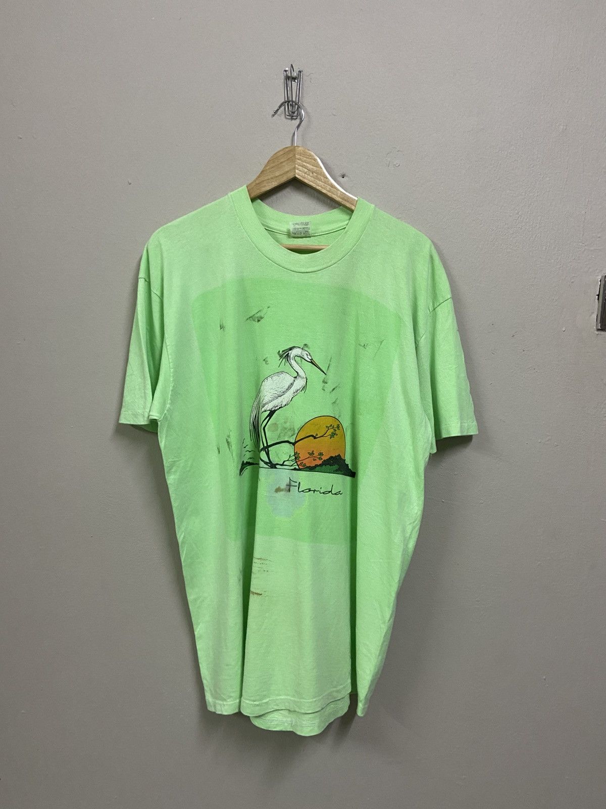 Vintage Distress Faded Vintage Florida tee Size US XL / EU 56 / 4 - 1 Thumbnail