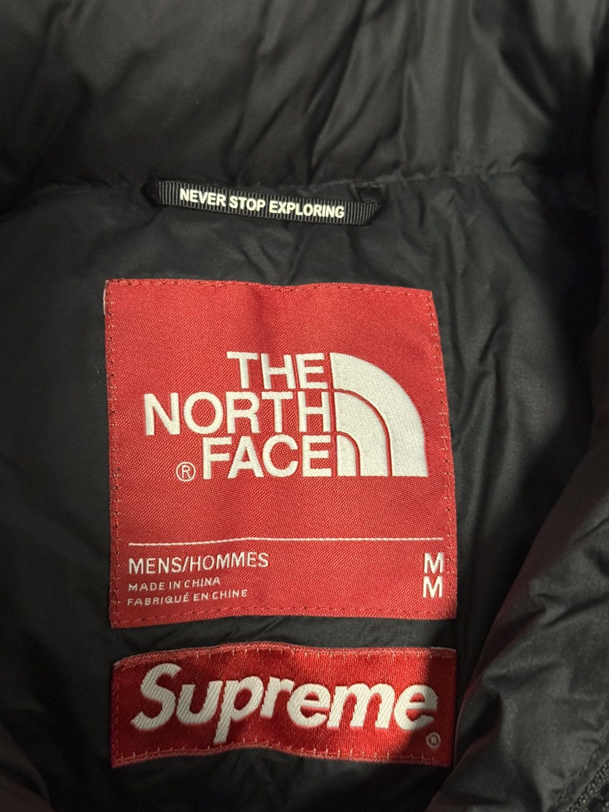 Supreme × The North Face Supreme tnf the north face leaves nuptse Jacket Size US M / EU 48-50 / 2 - 7 Thumbnail