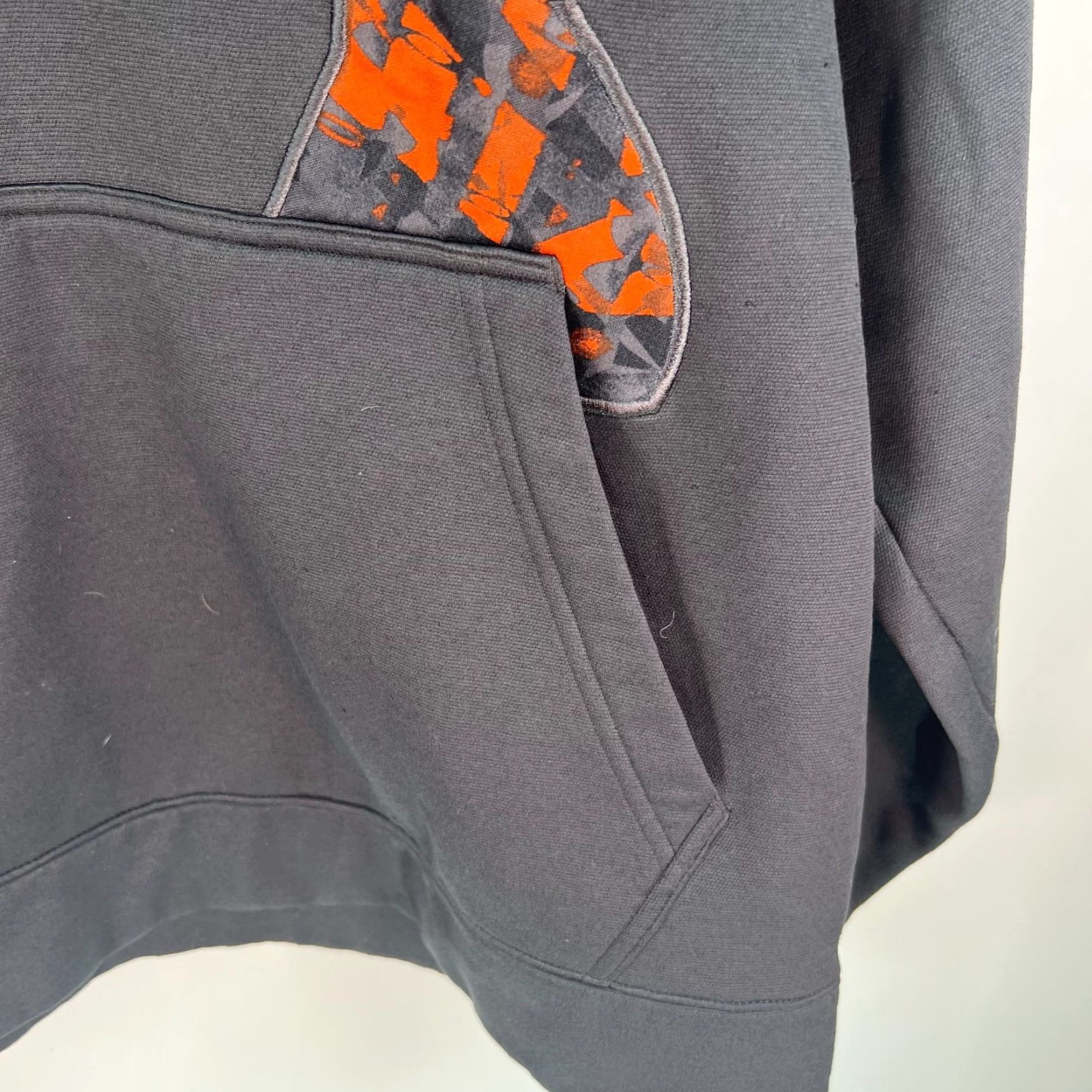 Under Armour Under Armour Mens Loose Fit Long Sleeves Logo Black Pullover Hoodie Large Size US L / EU 52-54 / 3 - 3 Thumbnail