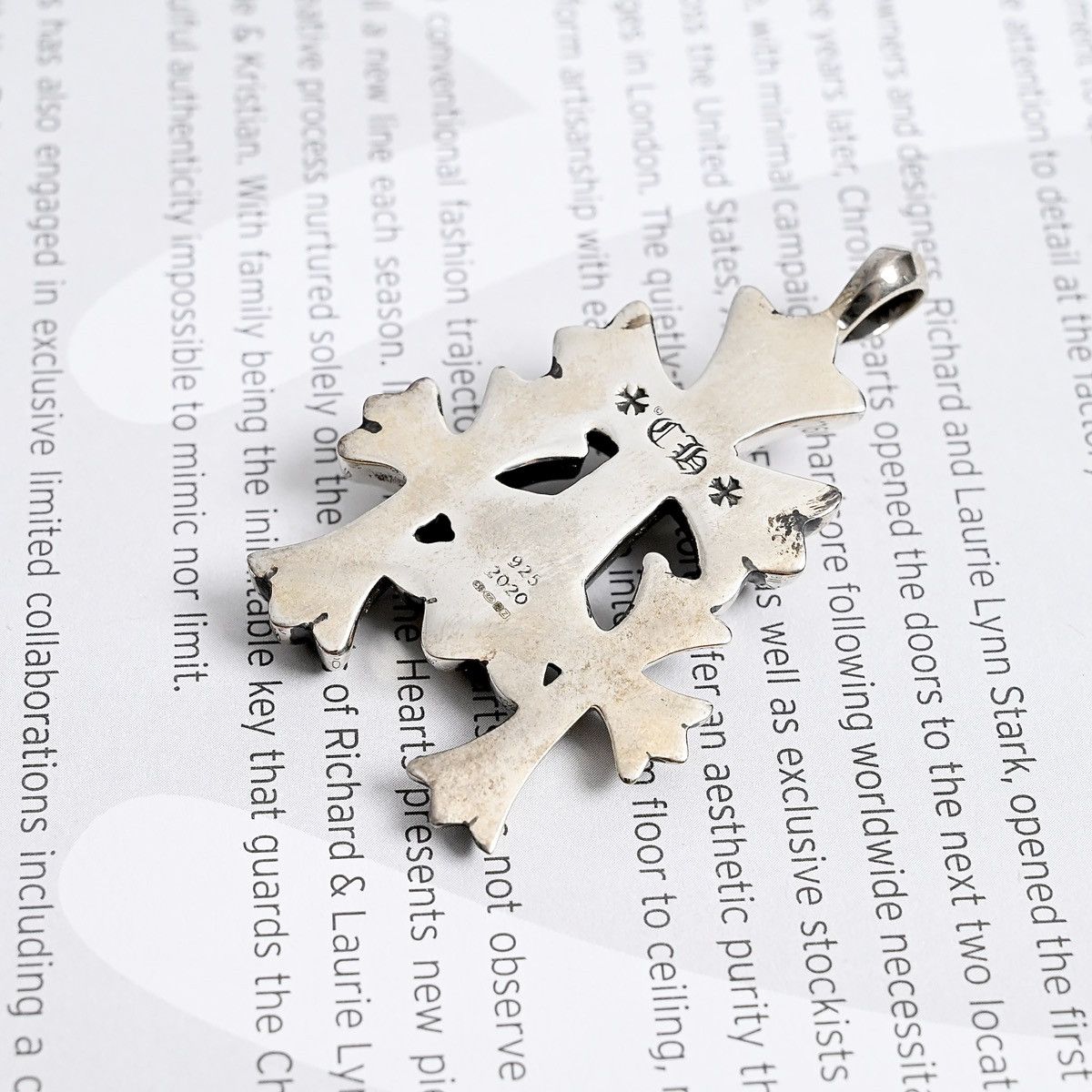 Chrome Hearts CHROME HEARTS TRIPPLE CROS CHARM SILVER Size ONE SIZE - 9 Thumbnail