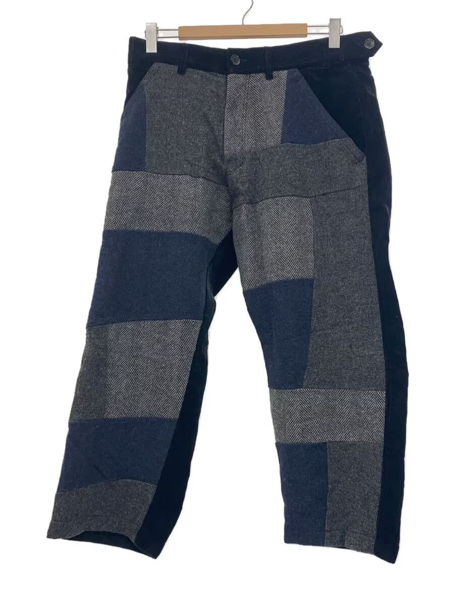 Patchwork Wide Leg Pants