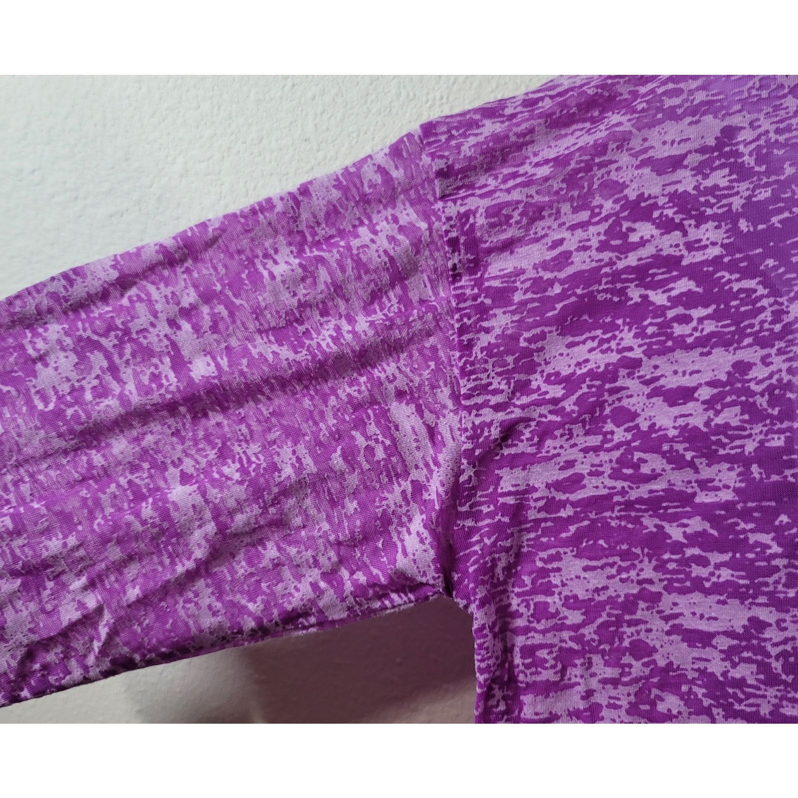 Other FullBeauty Purple Burnout Contrasting Trim Top 14 16 Size XL / US 12-14 / IT 48-50 - 2 Thumbnail