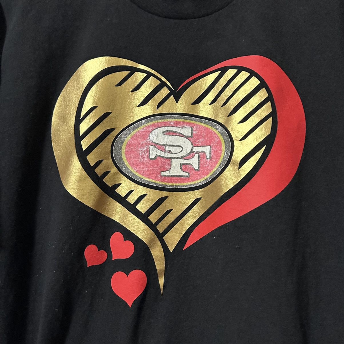 Other San Francisco 49ers Heart Super Heavy Large T-Shirt Size US L / EU 52-54 / 3 - 2 Thumbnail