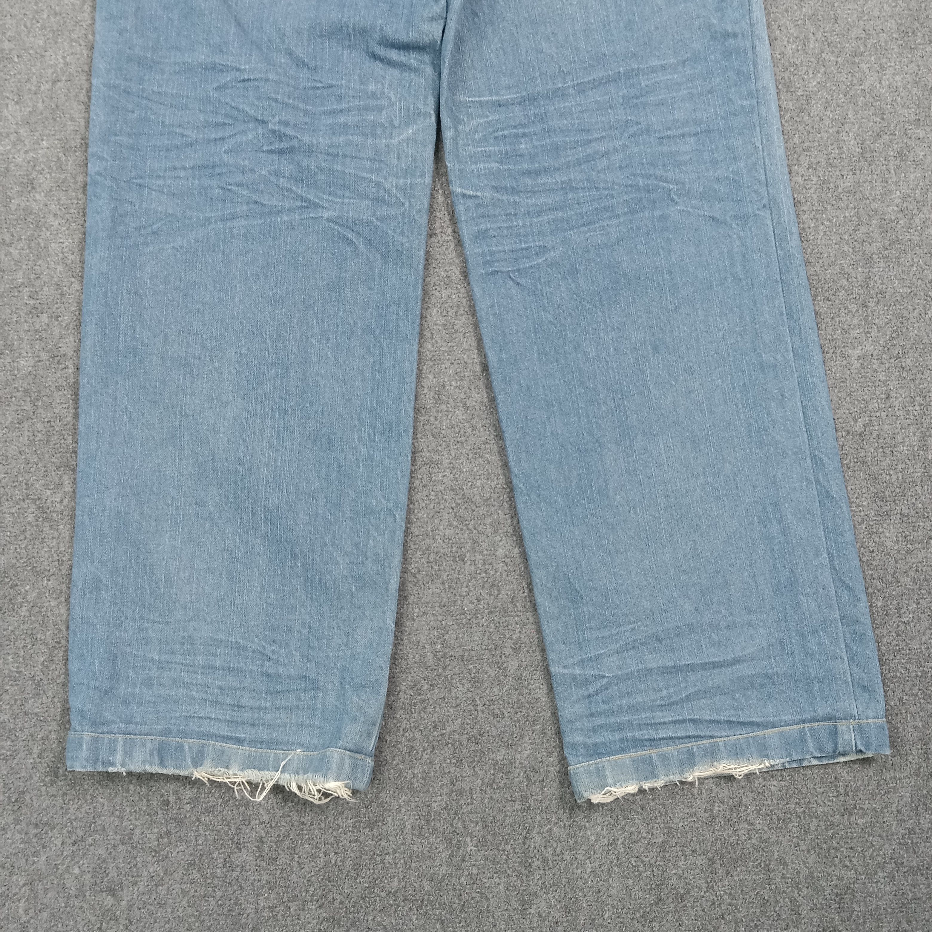 Number (N)ine Number Nine Japanese Brand Regular Denim Jeans C272N4 Size US 32 / EU 48 - 7 Thumbnail
