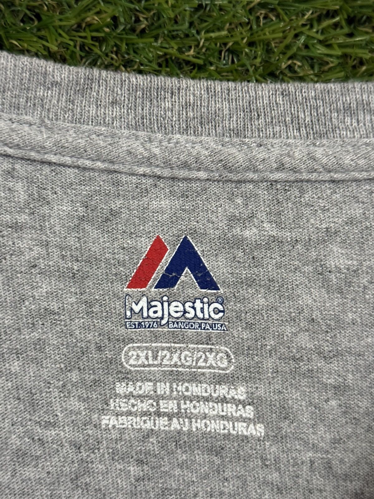 Majestic Houston Texas Astros MLB Champion Grey Baseball Long Sleeve Size US XXL / EU 58 / 5 - 3 Thumbnail