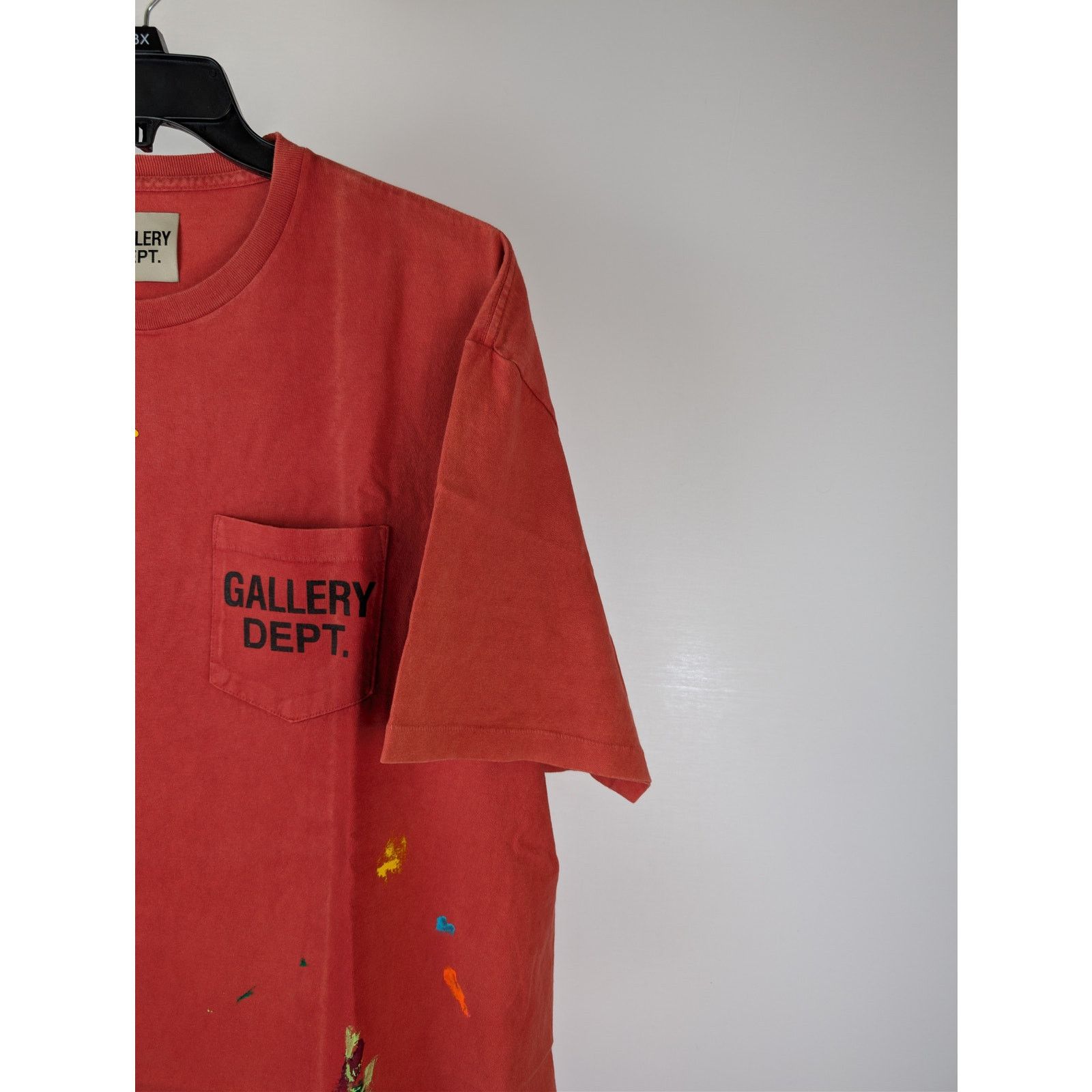 Gallery Dept. o1rshd1 Vintage Logo Painted Tee Shirt in Red Size US XXL / EU 58 / 5 - 5 Thumbnail