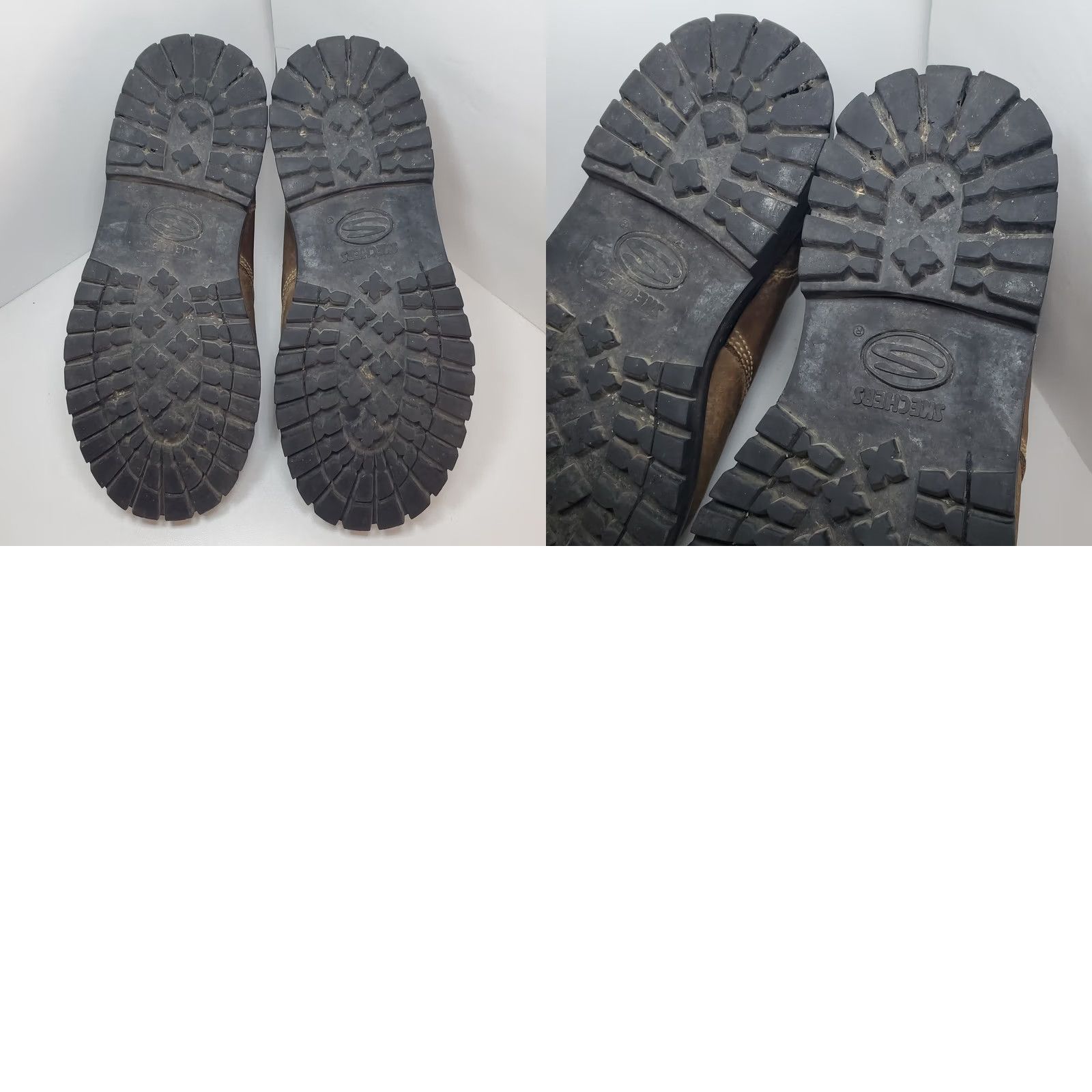 SKECHERS VINTAGE Sketchers Womens Sz 6 Brown Lug Boots 90s Y2K Chunky Grunge Distressed Boot Size US 6 / IT 36 - 9 Thumbnail