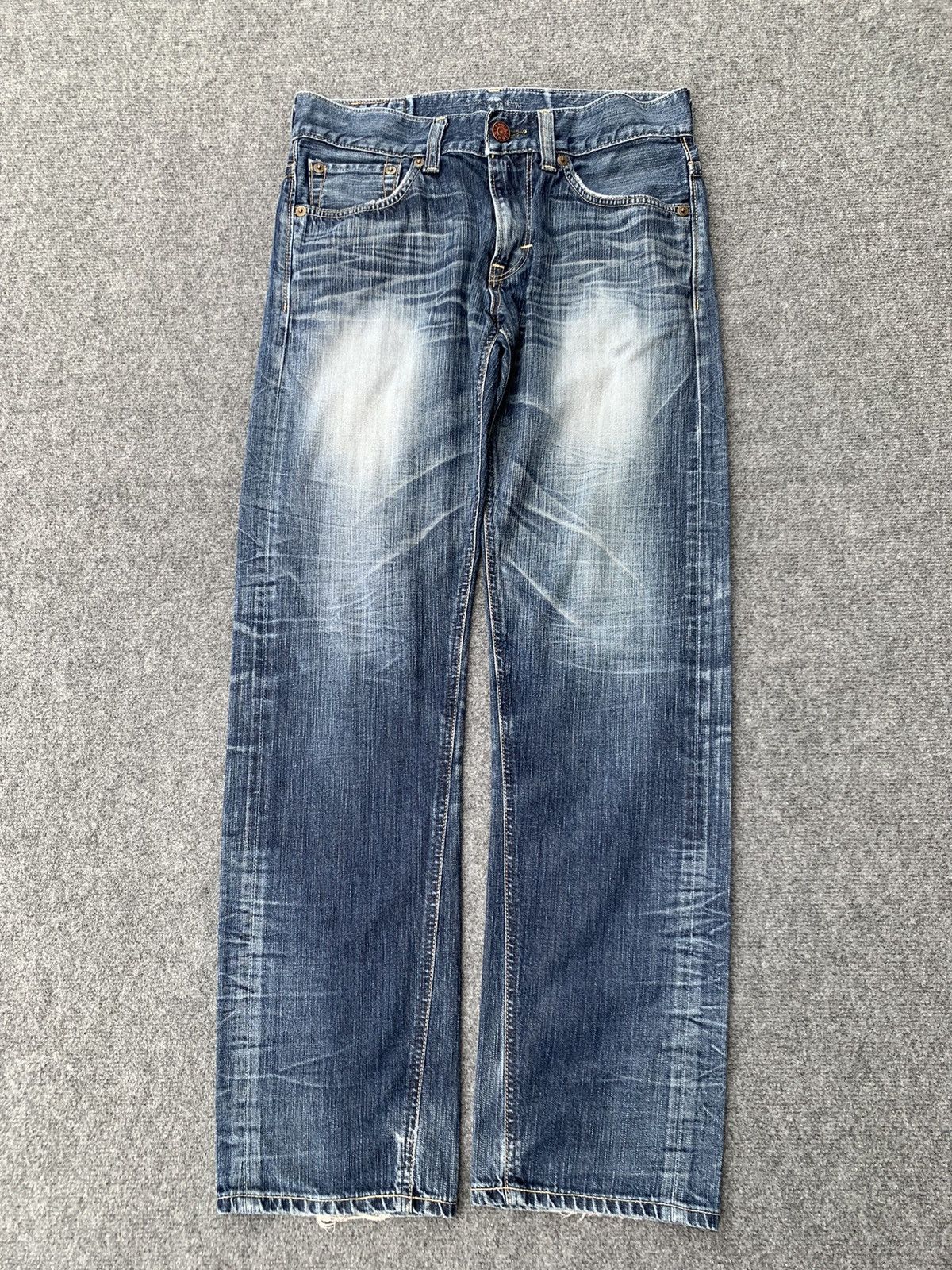 Edwin 90s EDWIN BLUE TRIP NICE FADED. Size US 32 / EU 48 - 3 Thumbnail