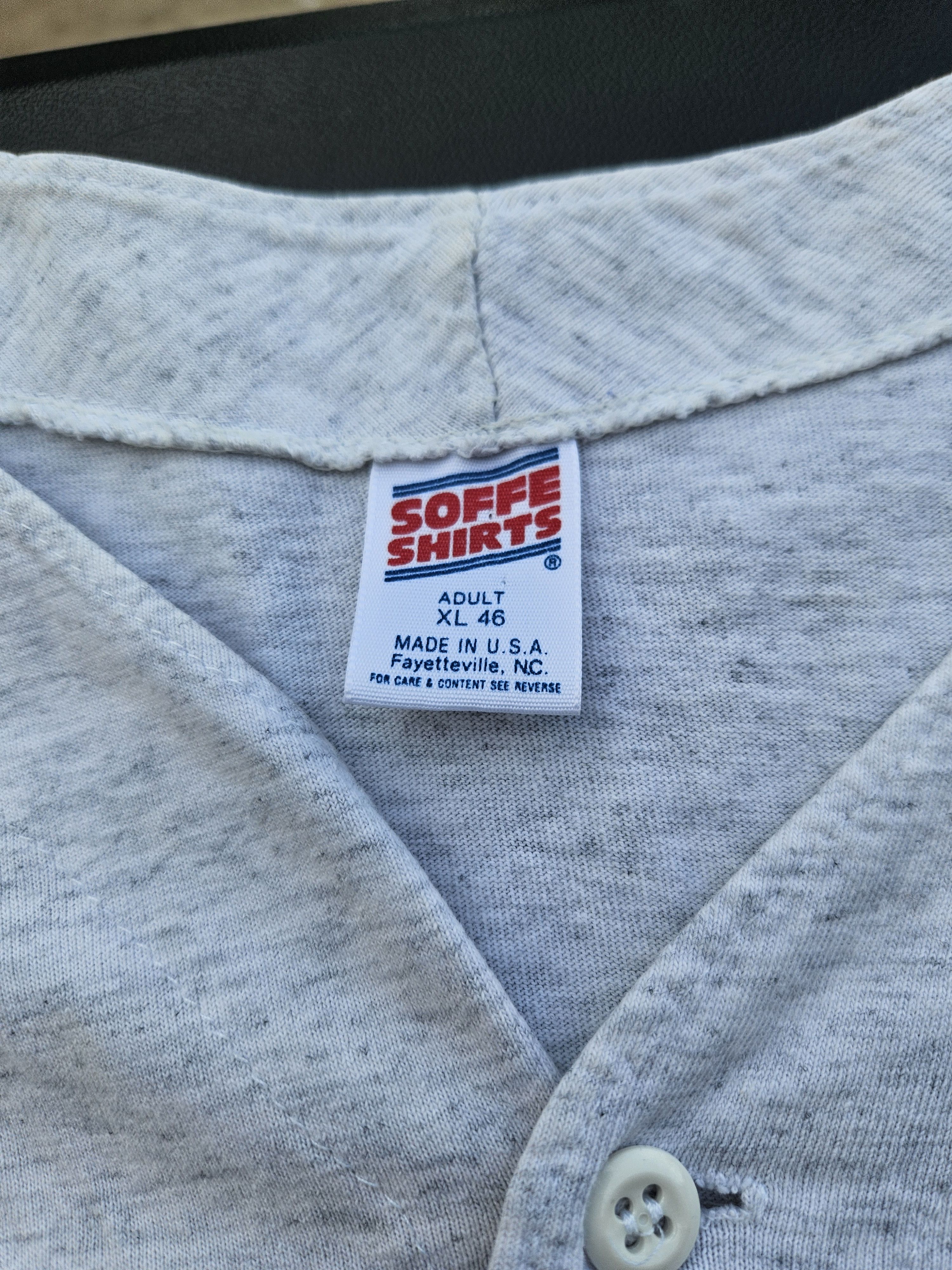 Soffe Kansas State Wildcats Vintage Soffe Baseball Jersey Size US XL / EU 56 / 4 - 3 Thumbnail