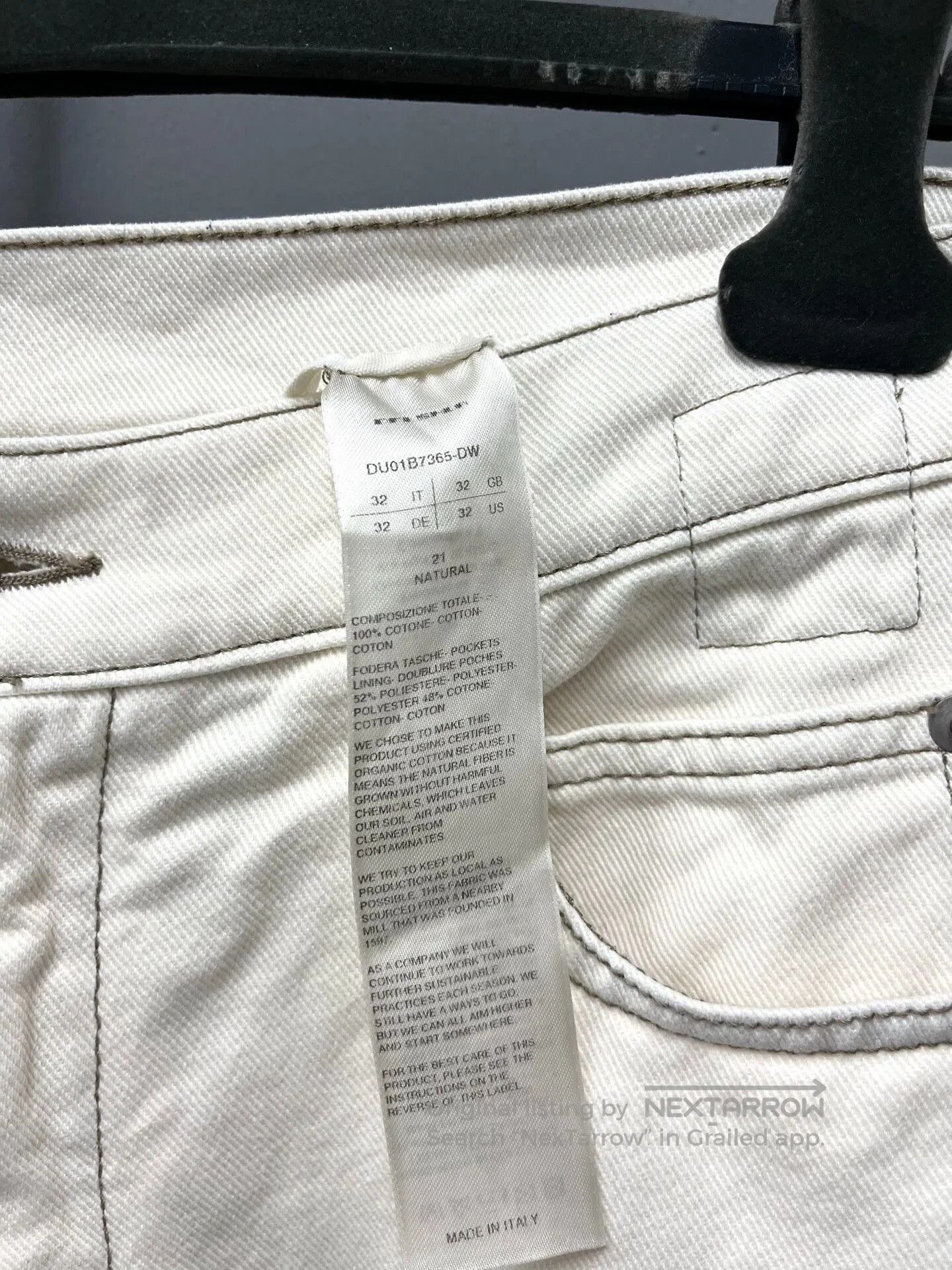 Rick Owens Rick Owens Bolan Bootcut White Jeans. Size US 32 / EU 48 - 4 Thumbnail