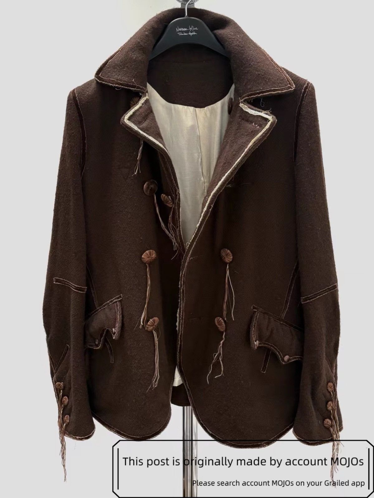 Number (N)ine Sz 2 Number Nine 09AW A Closed Feeling Napoleon Jacket mojos Size US M / EU 48-50 / 2 - 2 Thumbnail