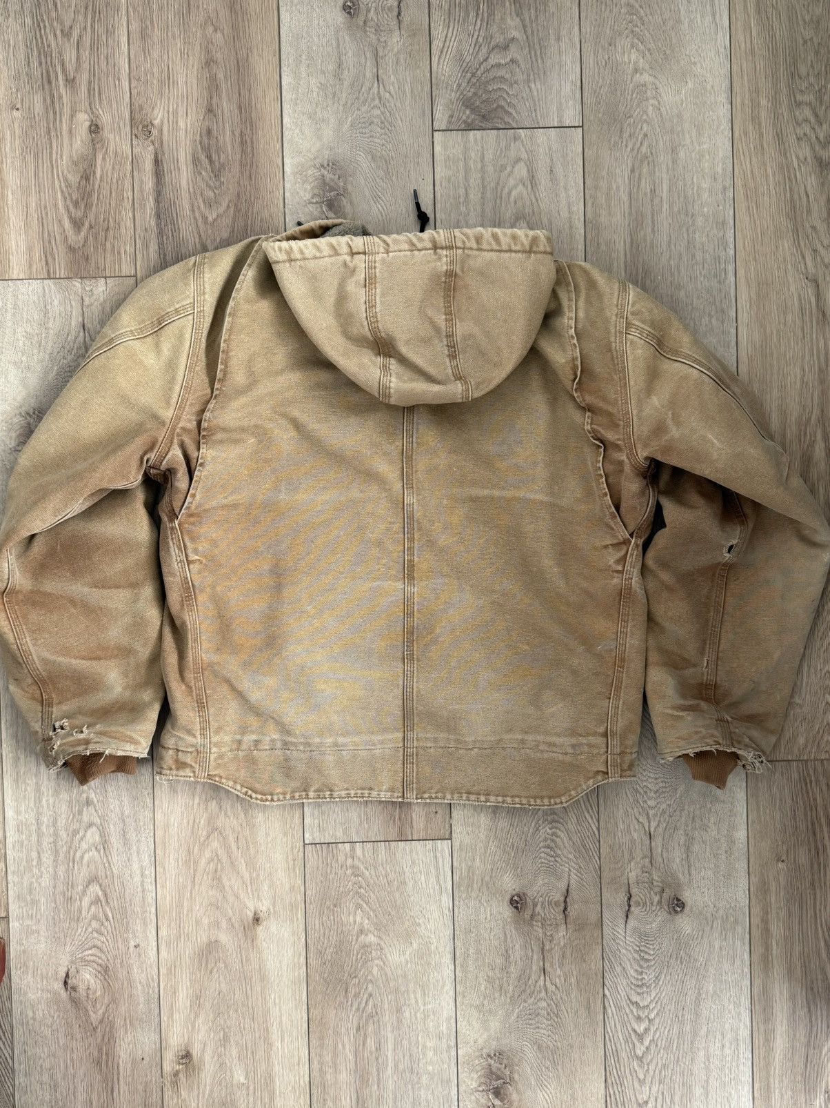 Carhartt Vintage Fleece lined hooded carhartt Size US L / EU 52-54 / 3 - 2 Thumbnail