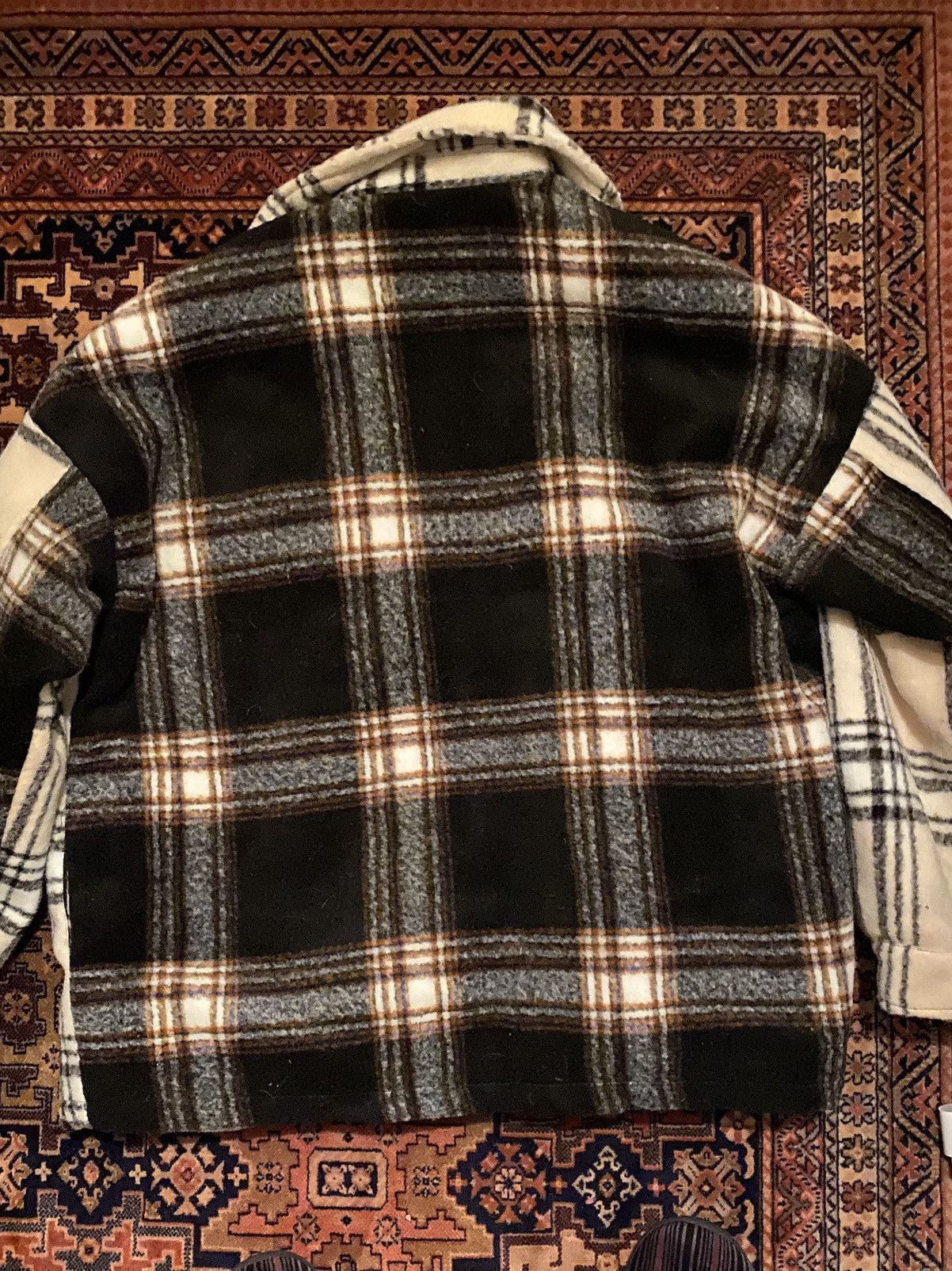 Other 🧥 Beige Plaid Jacket Collusion– Size US M / EU 48-50 / 2 - 2 Thumbnail