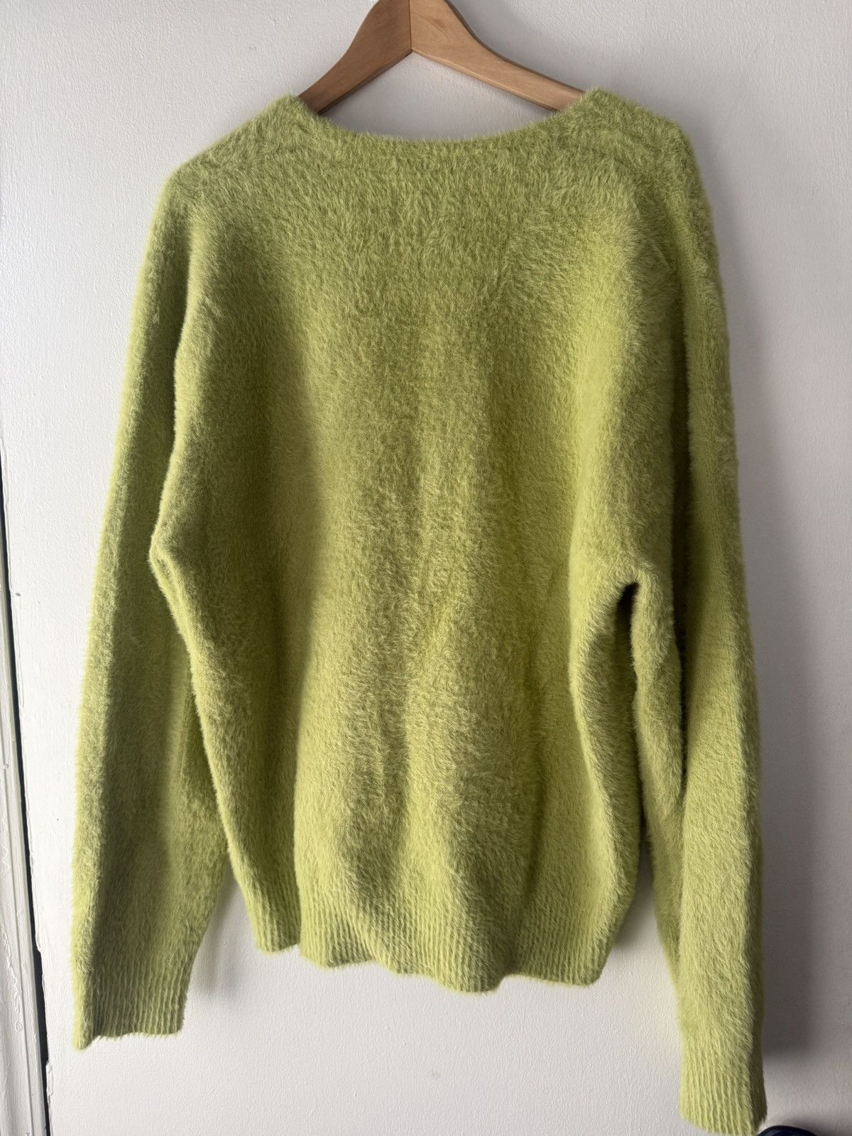 Stussy Stussy shaggy cardigan green Size US M / EU 48-50 / 2 - 4 Thumbnail