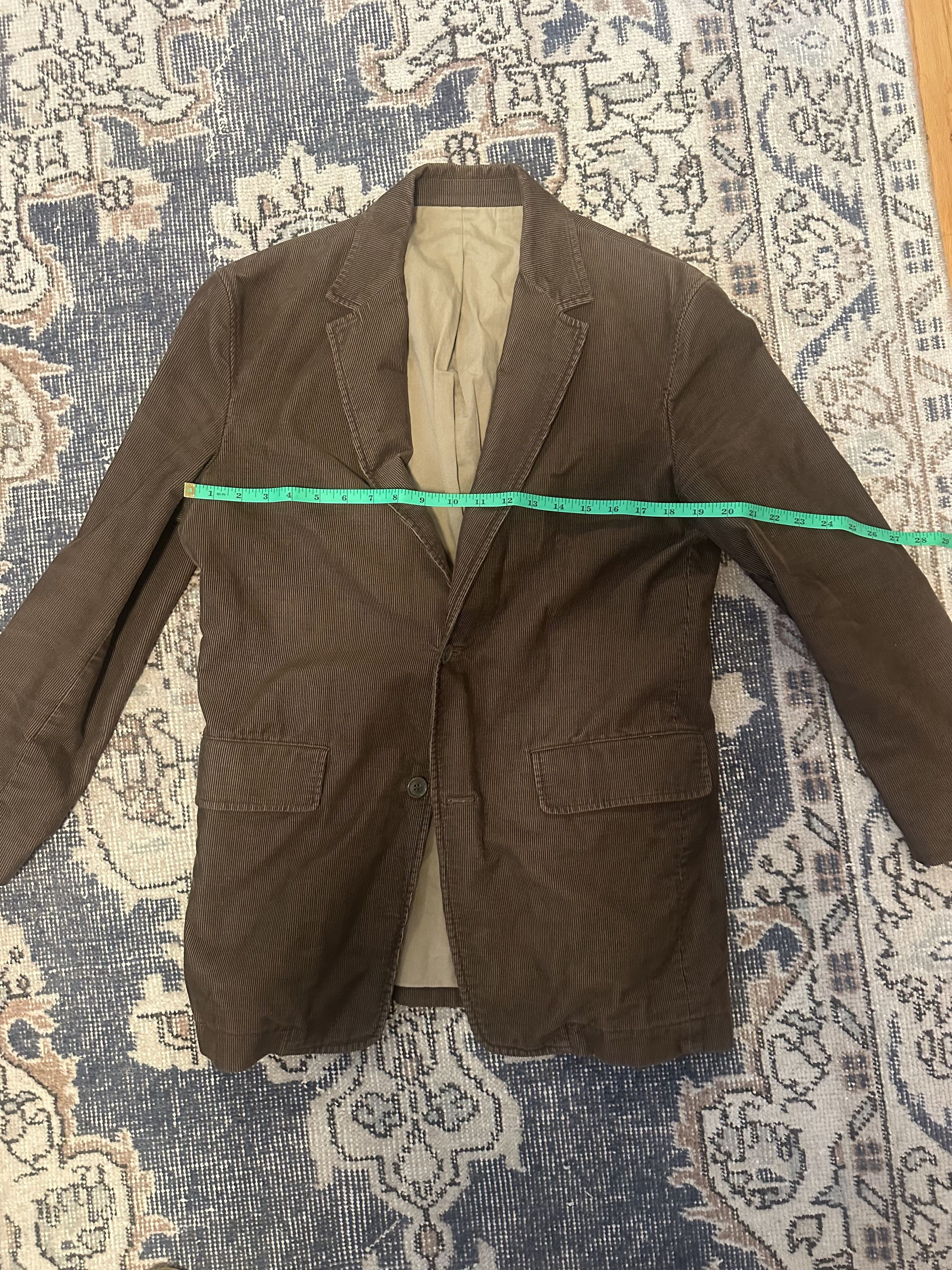 J.Crew Brown corduroy blazer Size 38R - 2 Thumbnail