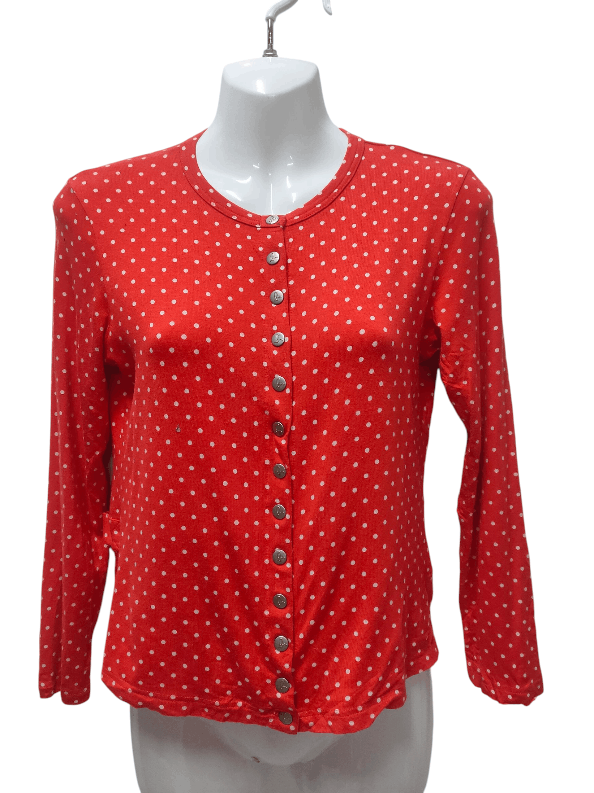 agnes b. Agnes b. Polka dot crop top shirt Size XS / US 0-2 / IT 36-38 - 1 Thumbnail