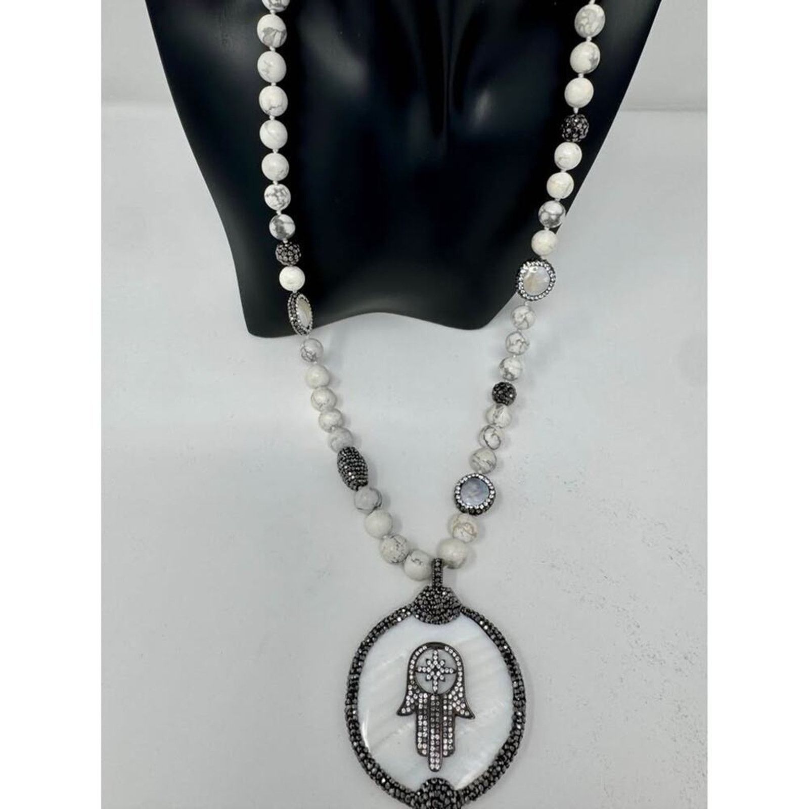 Other Long Hamsa necklace Size ONE SIZE - 5 Thumbnail