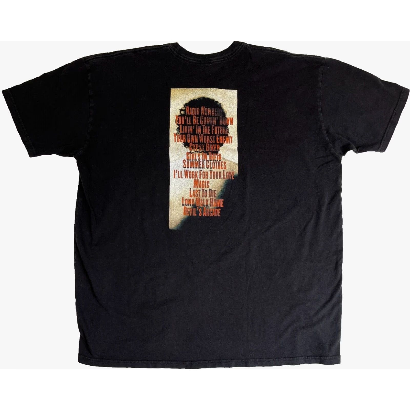 Vintage VINTAGE Men's Gaziani Bruce Springsteen 'Magic' 2007 Album Promo T-Shirt Sz 2XL Black Cotton Short Sleeve Crew Neck Music Double-Sided Size US XXL / EU 58 / 5 - 2 Thumbnail