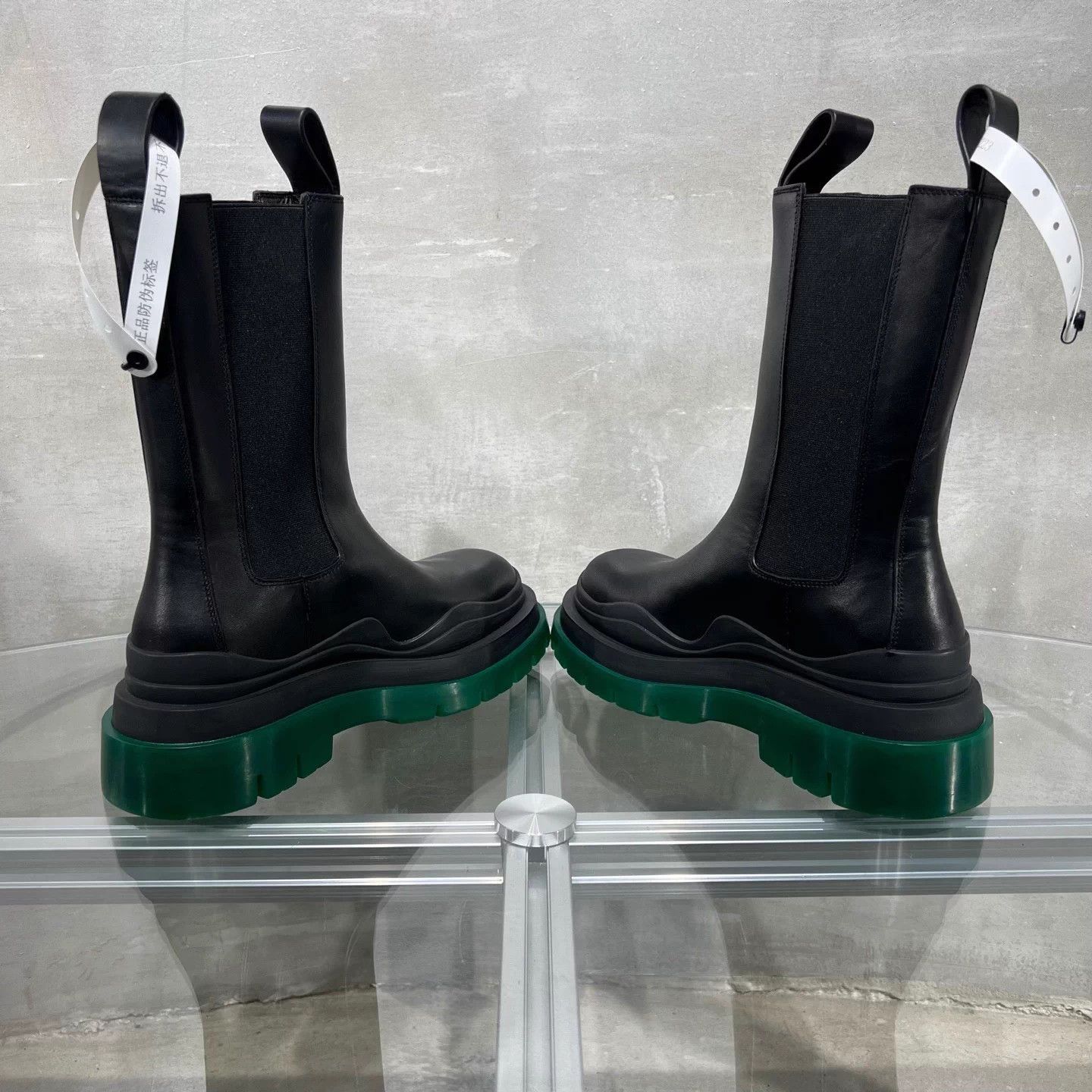 Bottega Veneta BV cylinder green-soled boots women's 36 BNWO Size US 6 / IT 36 - 5 Thumbnail
