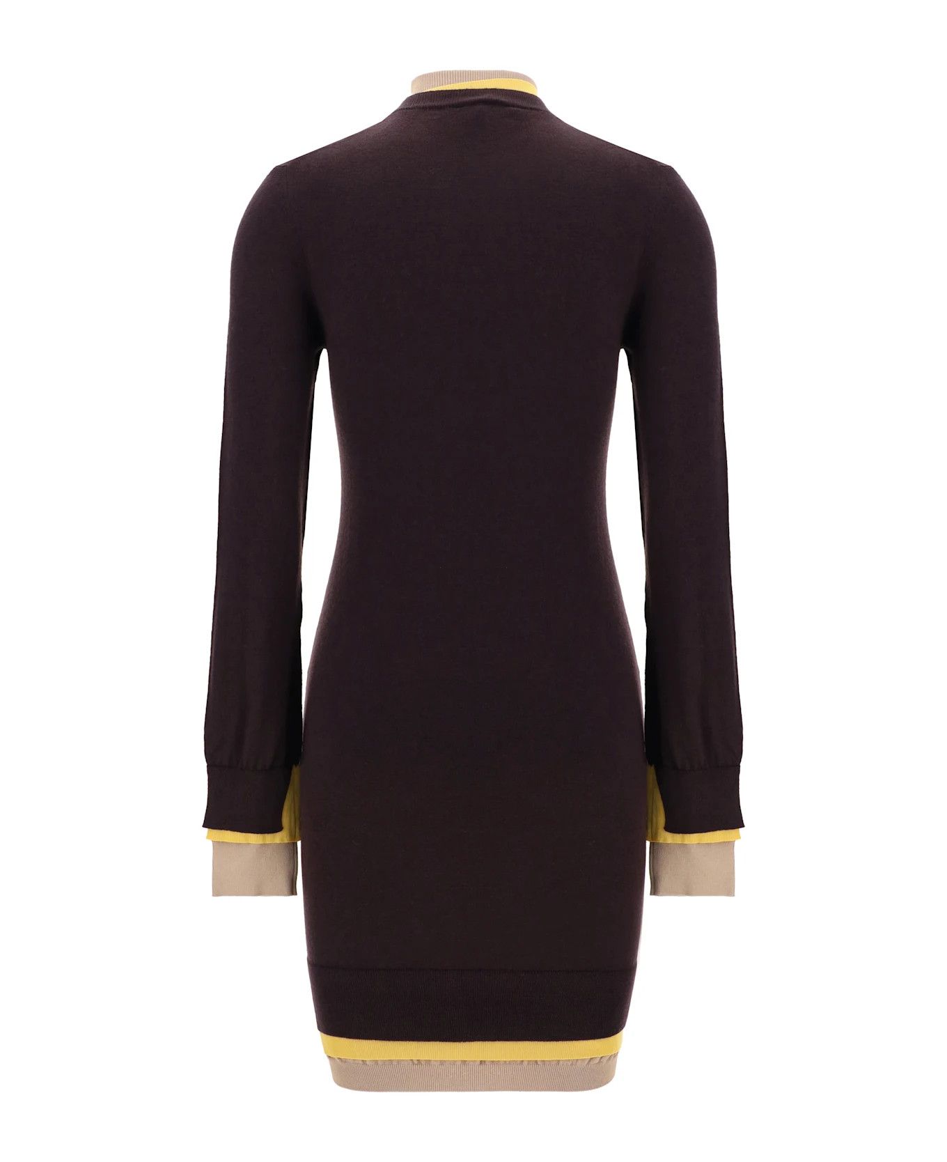 Fendi o1s1wg110326 Dress in Brown Size XL / US 12-14 / IT 48-50 - 2 Thumbnail
