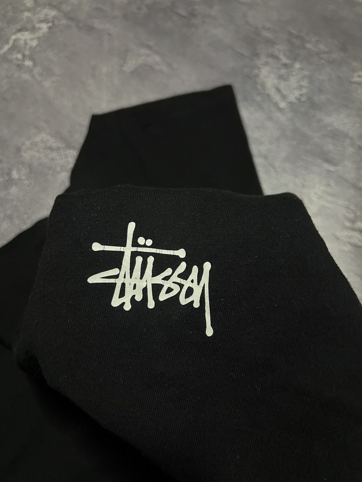 Stussy Vintage Stussy Big Logo Tee Streetwear Black Size US M / EU 48-50 / 2 - 5 Thumbnail