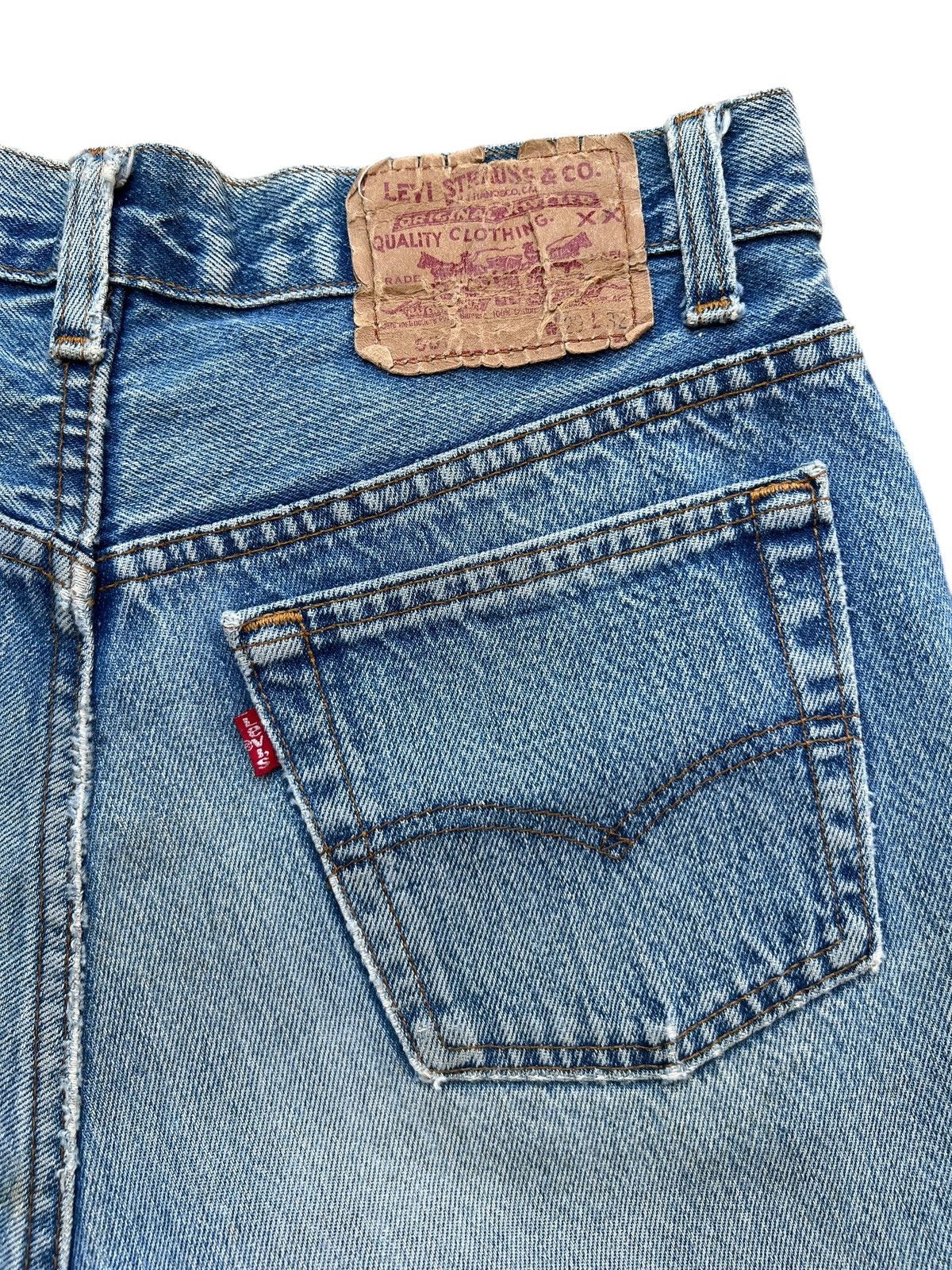 Levi's Vintage 90s Levis 501 Stonewash Denim Jeans Size US 30 / EU 46 - 8 Thumbnail