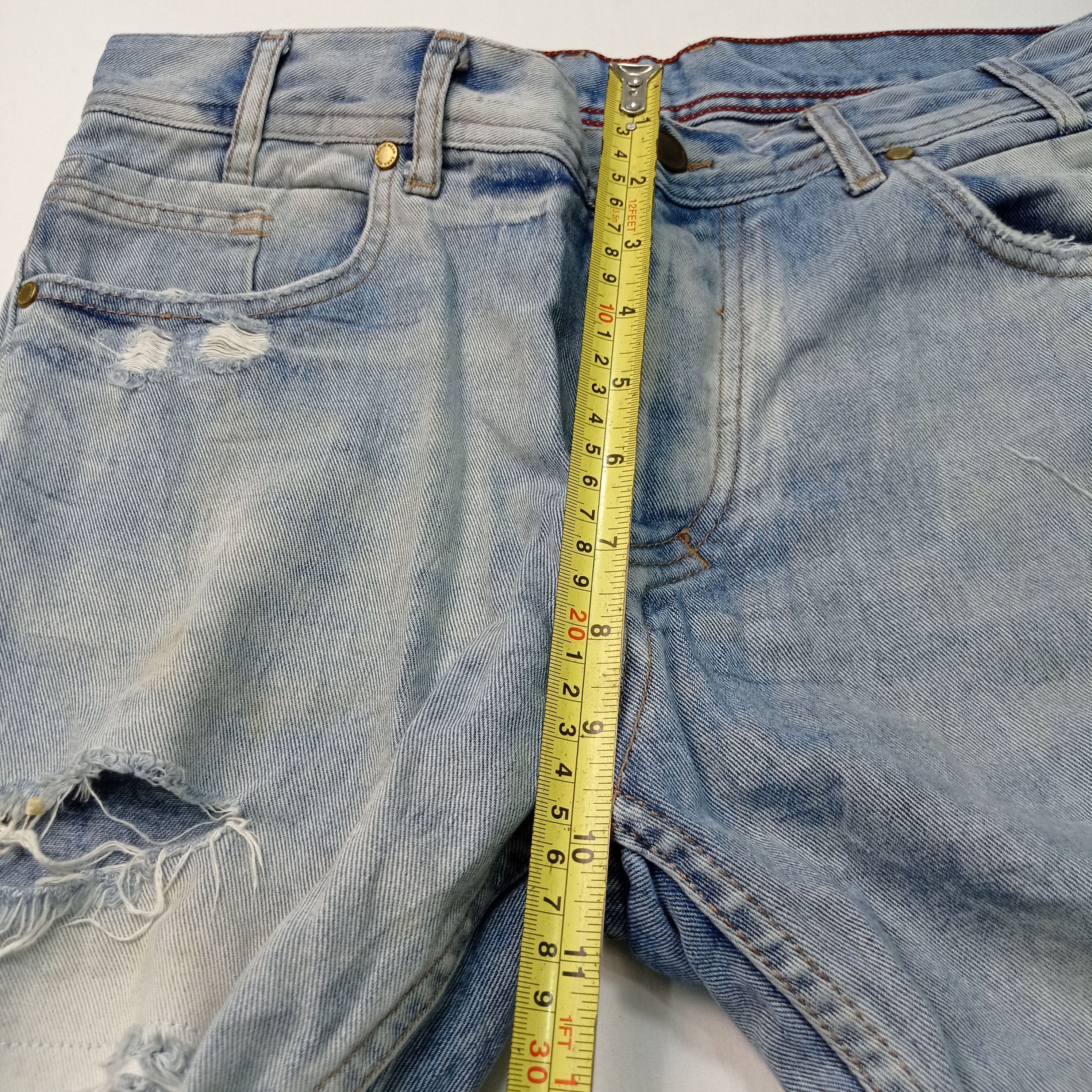 Zara 🔥Zara Faded Distressed Jeans Pants Size US 31 - 23 Thumbnail