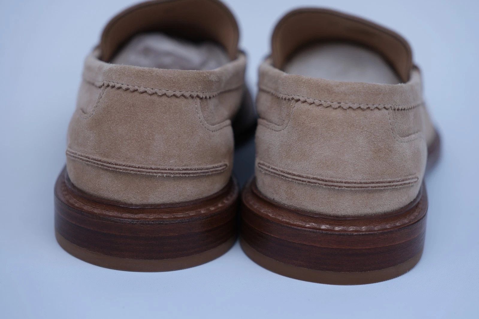 Brunello Cucinelli New Brunello Cucinelli Penny Loafer Beige UK 7 US 8 EU 41 Size US 8 / EU 41 - 4 Thumbnail