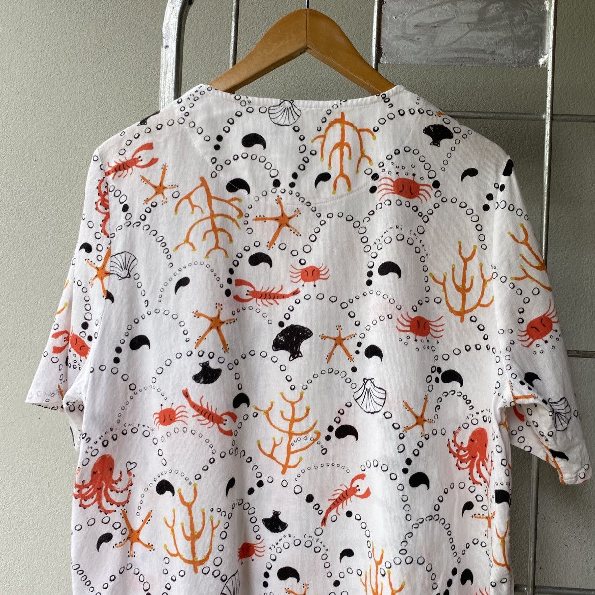 Tsumori Chisato Tsumori Chisato White Sea Life Print Blouse Size M / US 6-8 / IT 42-44 - 8 Thumbnail