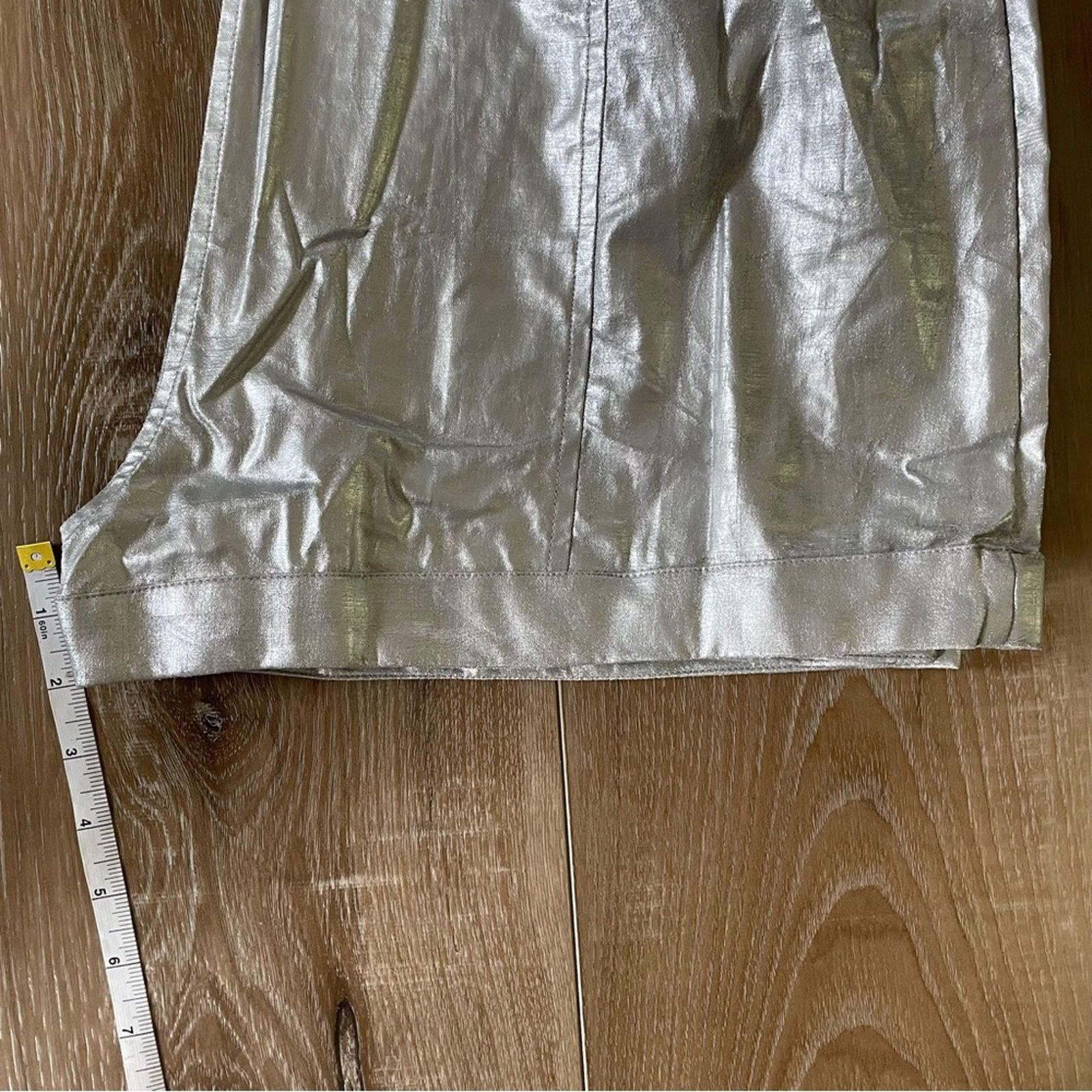Urban Outfitters Urban Outfitters Yara Metallic Strapless Romper M Size 28" / US 6 / IT 42 - 11 Thumbnail