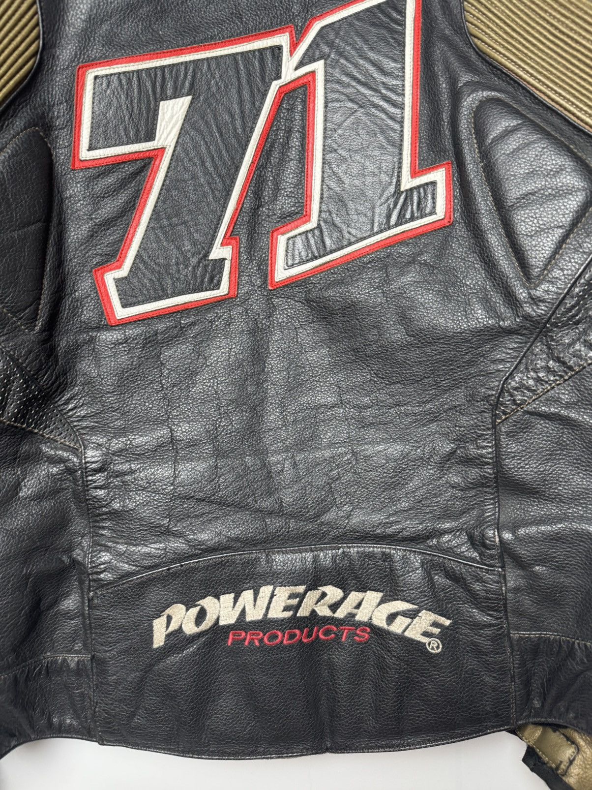 Vintage Vintage PowerRange Leather Racing Jacket Size US M / EU 48-50 / 2 - 12 Thumbnail