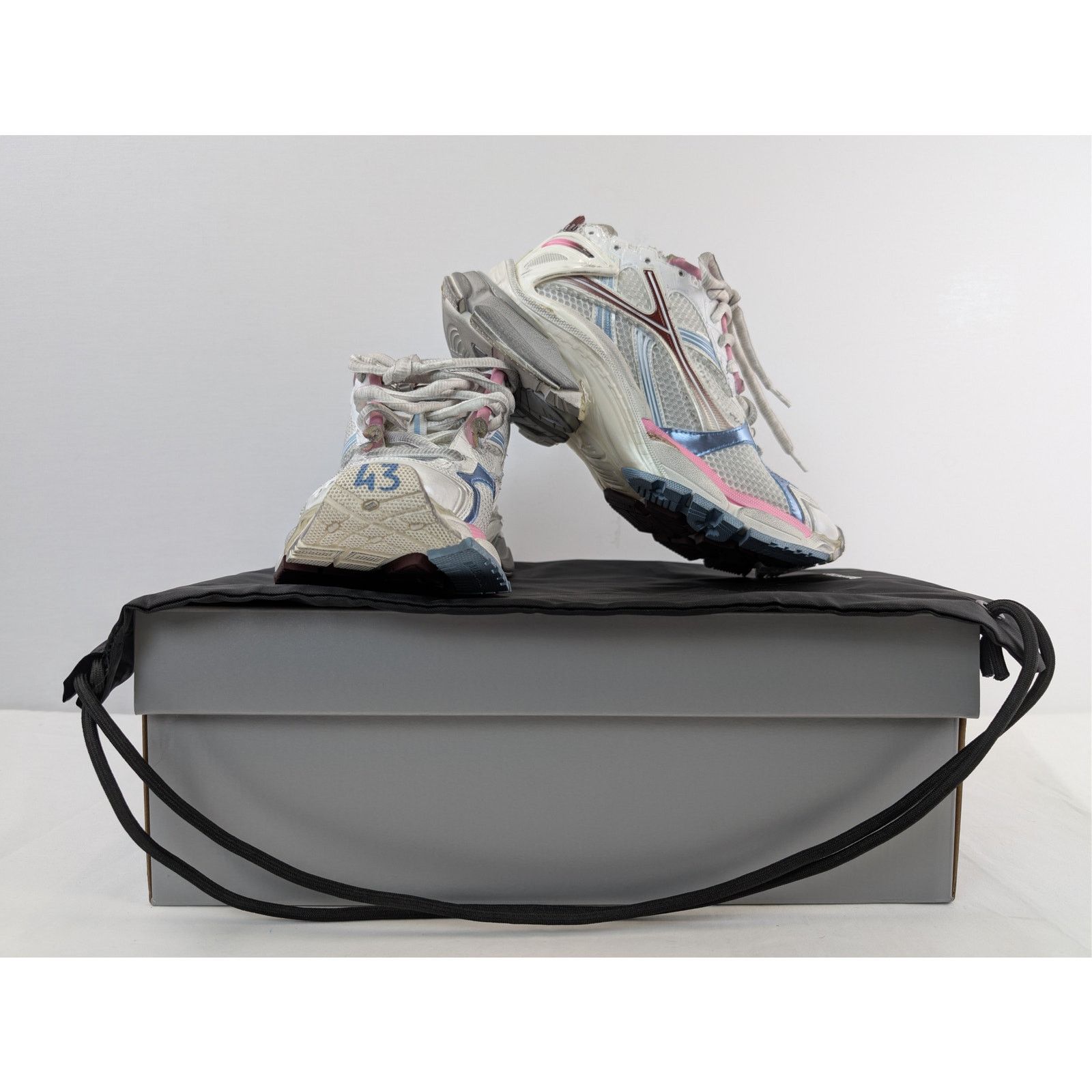 Balenciaga o1rshd1 Runner Gradient Sneaker in Multicolor Size US 10 / EU 43 - 19 Thumbnail