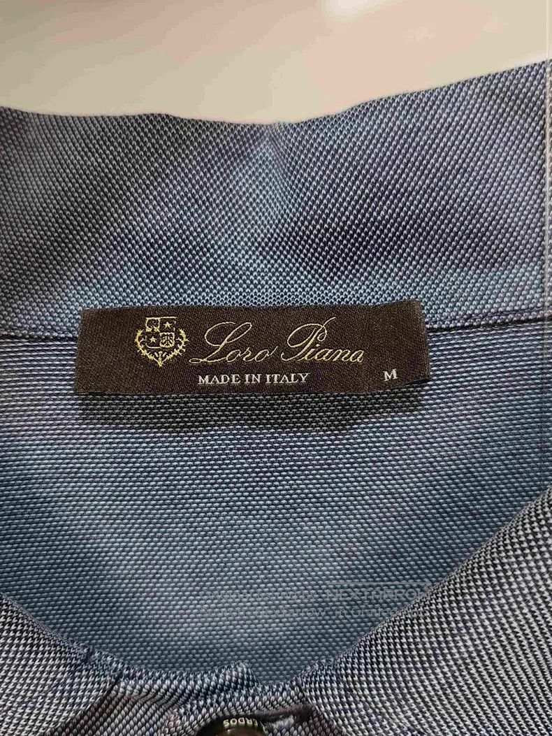 Loro Piana Loro Piana Men's Silk Polo Shirt Size US M / EU 48-50 / 2 - 3 Thumbnail