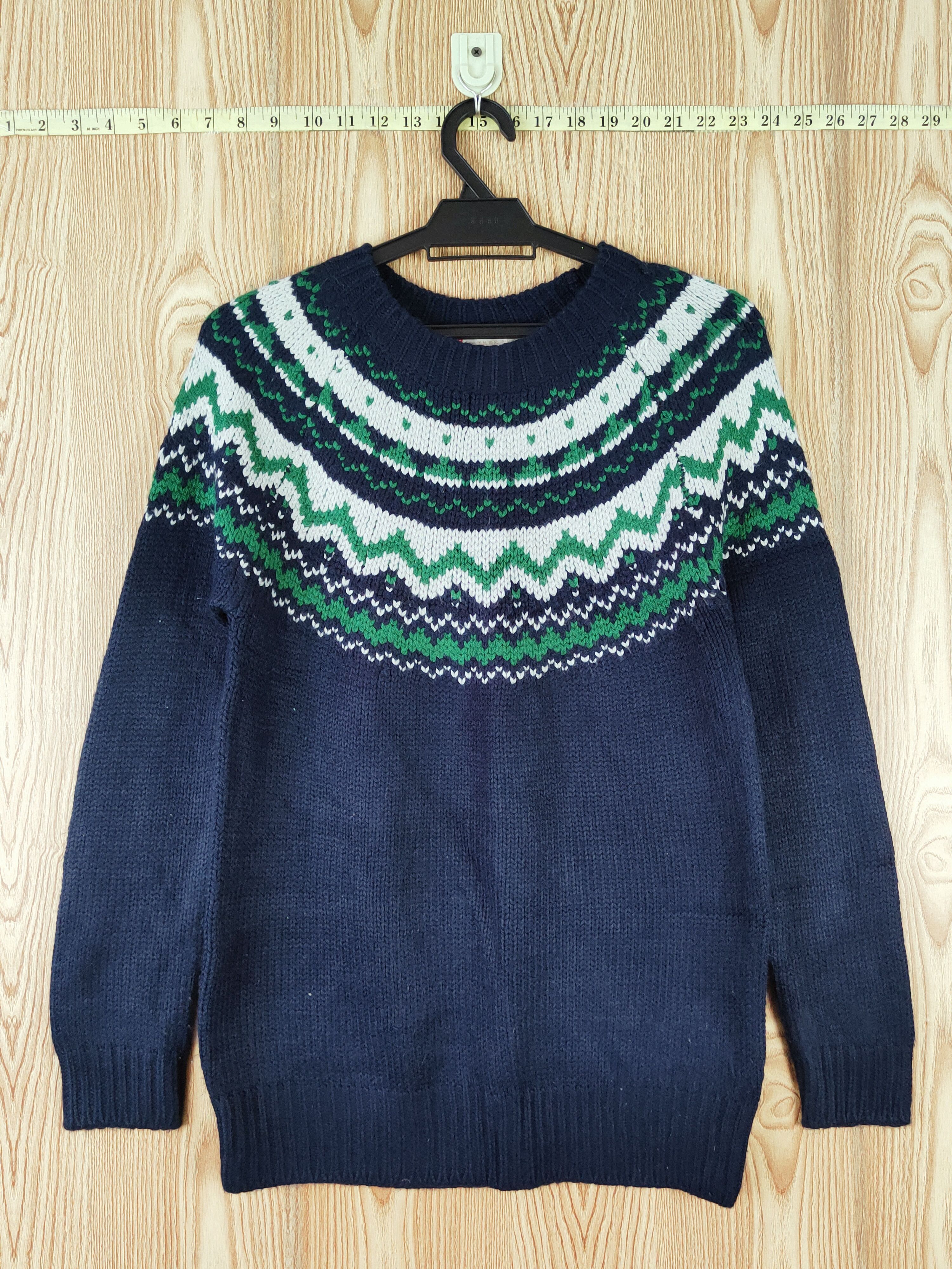 Japanese Brand Another Branch Navy Knitwear Sweatshirts #W660 Size US S / EU 44-46 / 1 - 1 Thumbnail