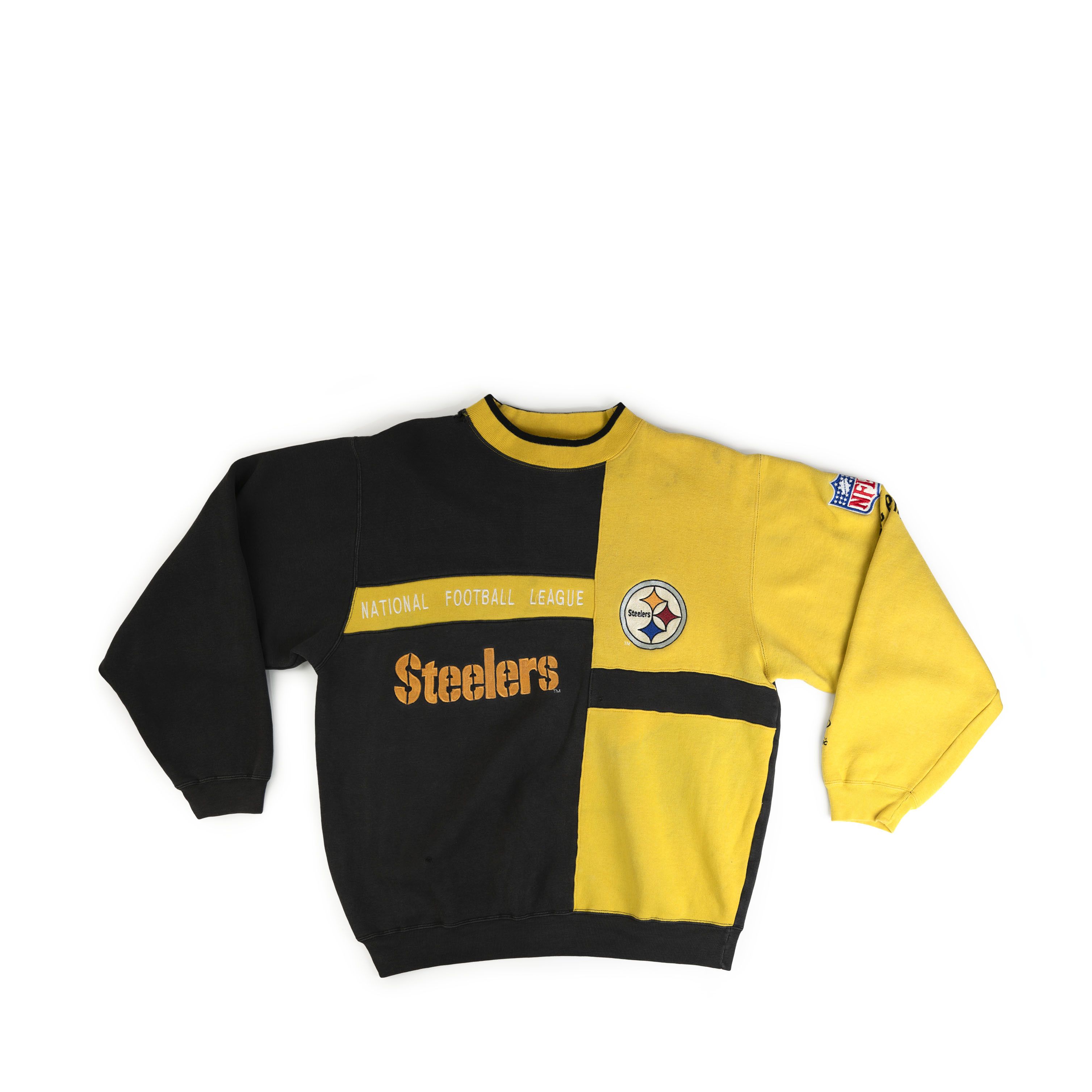 Logo Athletic × NFL × Vintage Vintage 1990's Pittsburgh Steelers Crewneck Size US L / EU 52-54 / 3 - 1 Thumbnail