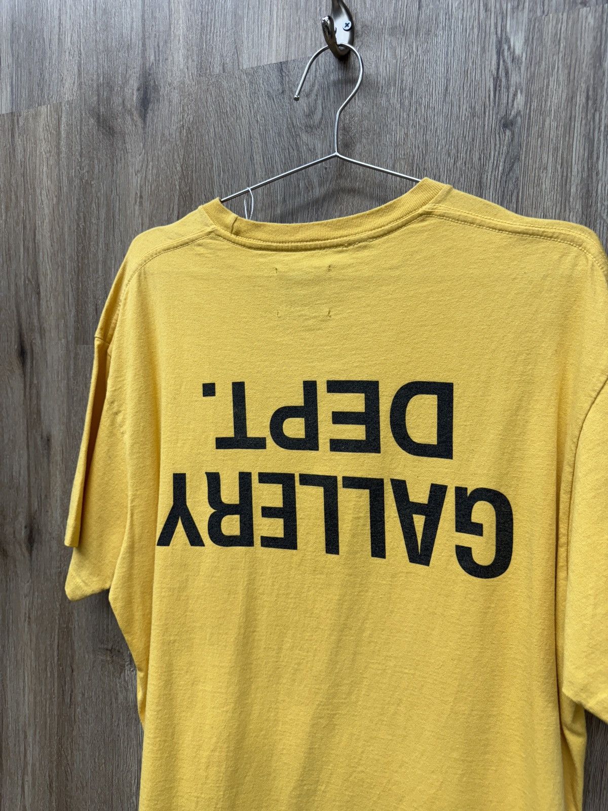 Gallery Dept. Gallery Dept Yellow Short Sleeve Size US L / EU 52-54 / 3 - 11 Thumbnail