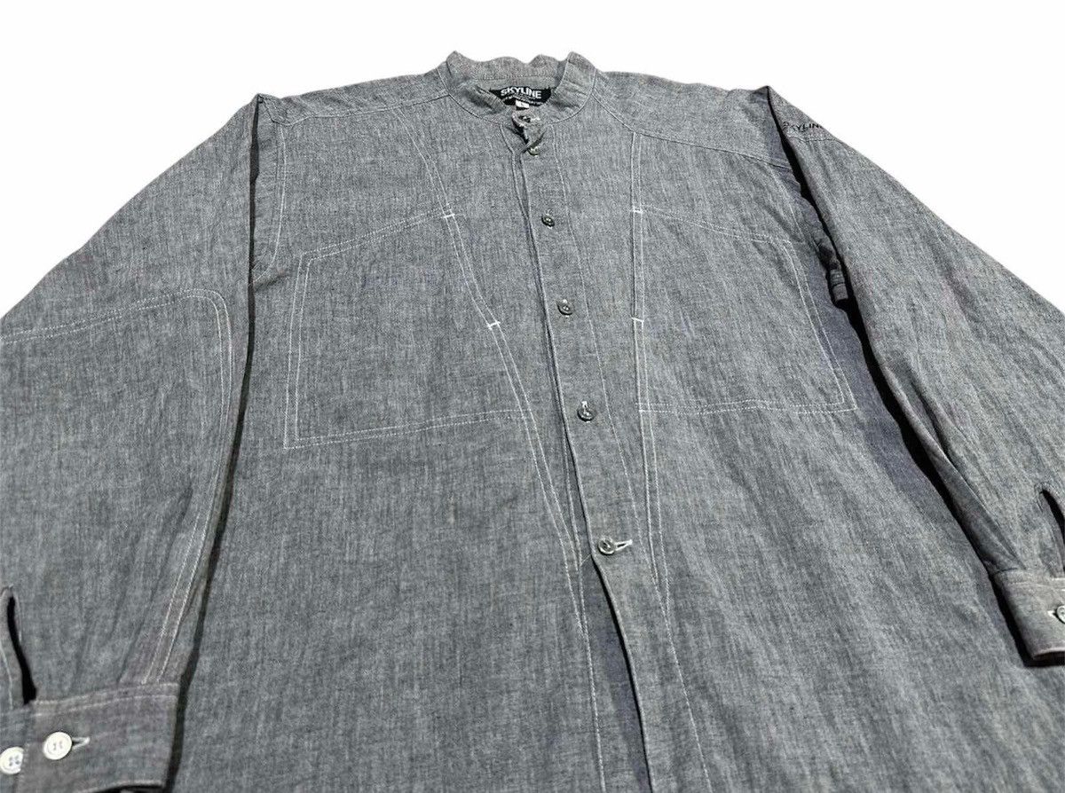 Issey Miyake 🔥1983 Vintage Issey Skyline Miyake Design Studio Shirt Ls Size US L / EU 52-54 / 3 - 6 Thumbnail